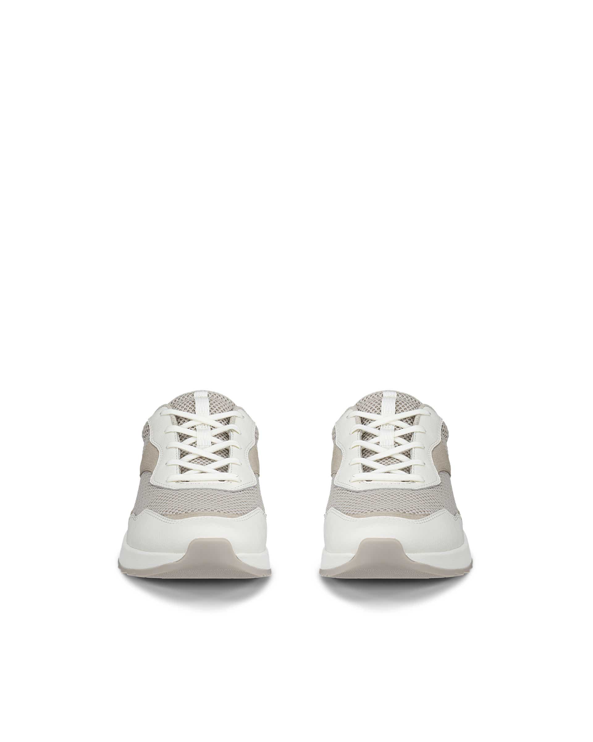 Zapatillas de piel ECCO® OTM para mujer - Beige - Front pair
