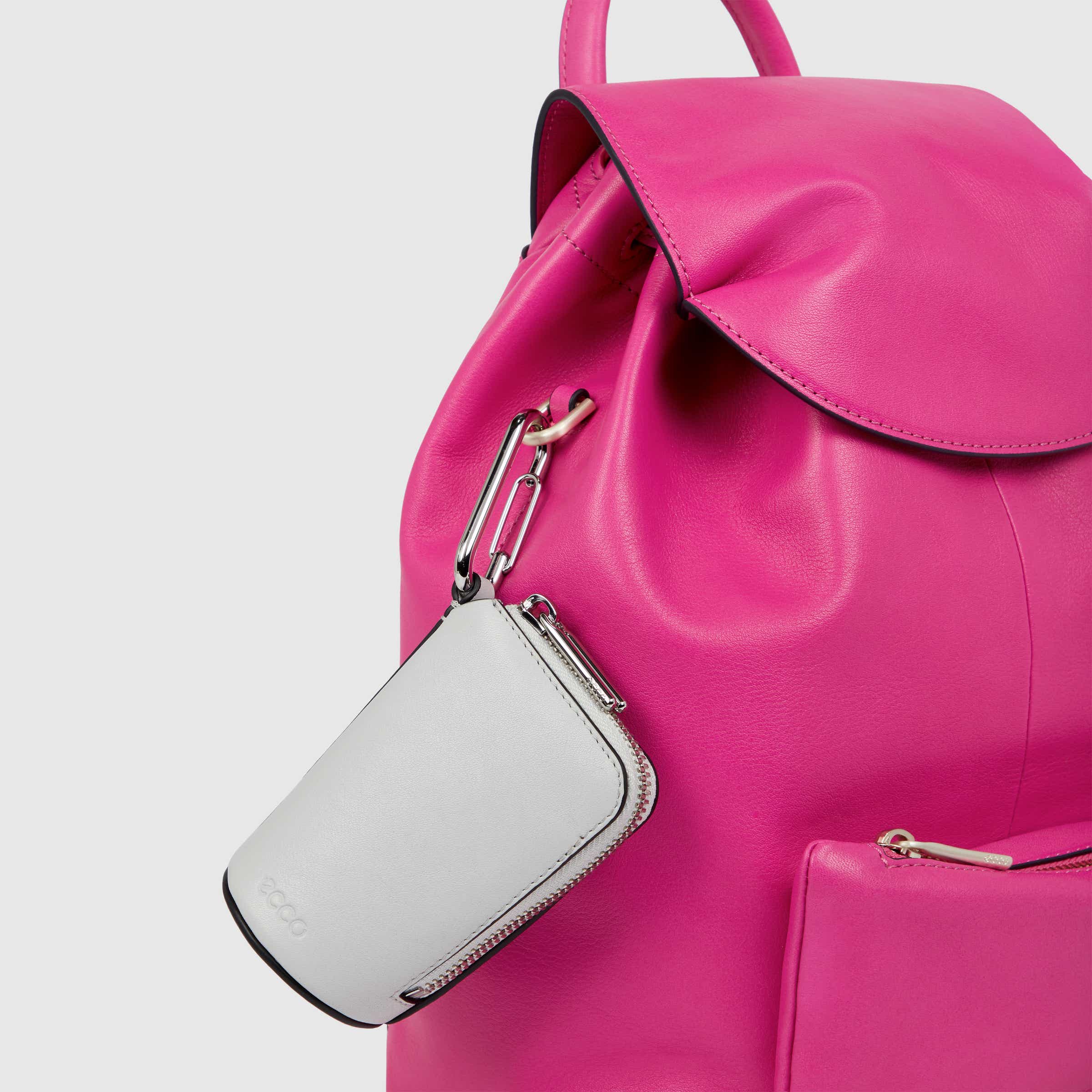 ECCO® Pillow Leather Backpack - Pink - Detail-2
