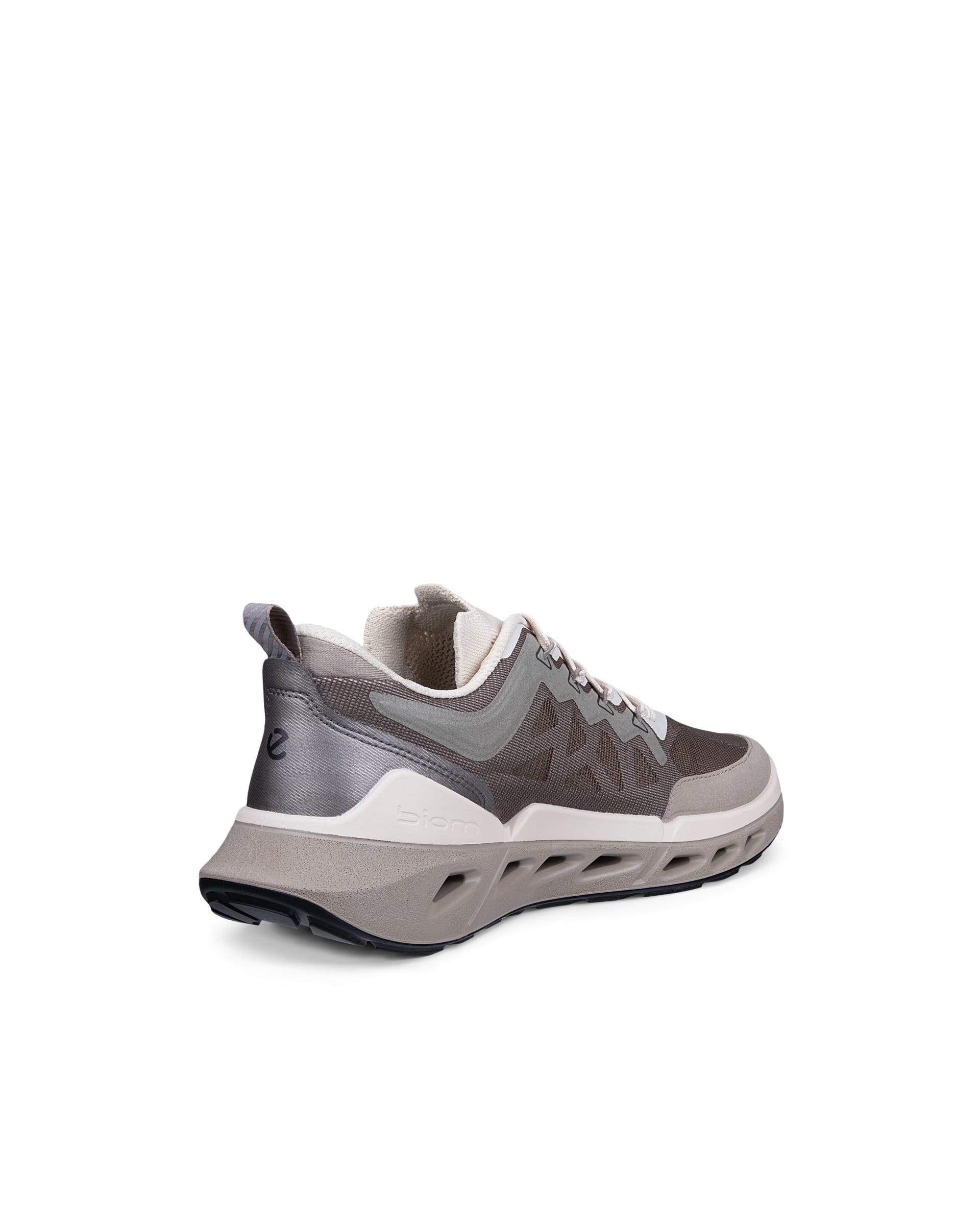 Women's ECCO® Biom 720 Textile Sneaker - Gray - Back