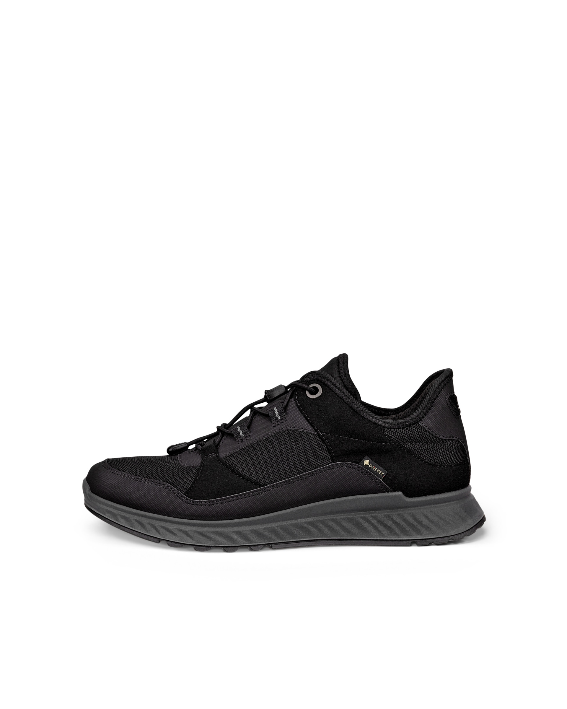 ECCO® Exostride Dames Gore-Tex sneaker - Zwart - Outside