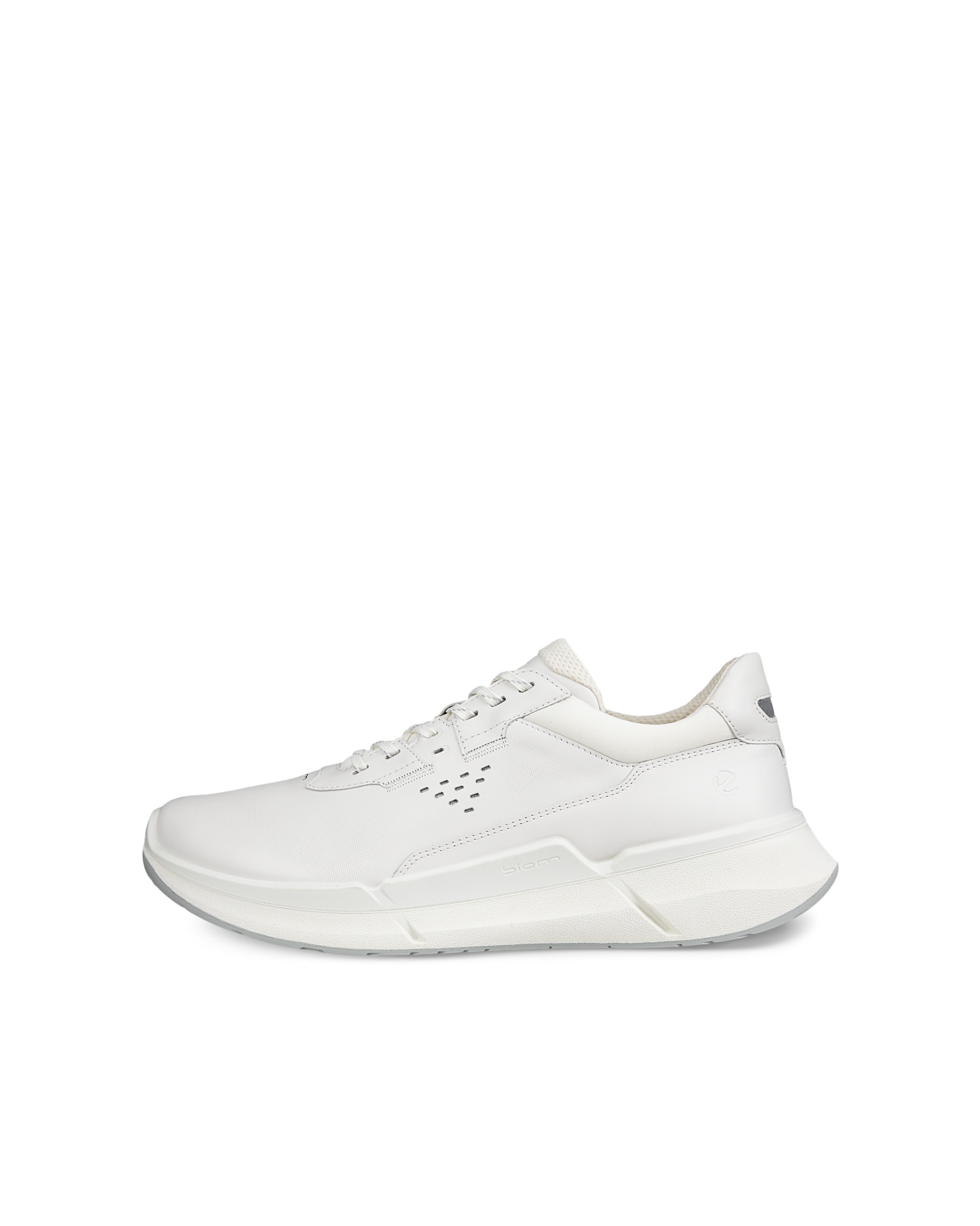 Men's ECCOยฎ Biom 2.2 Leather Sneaker - White - Outside