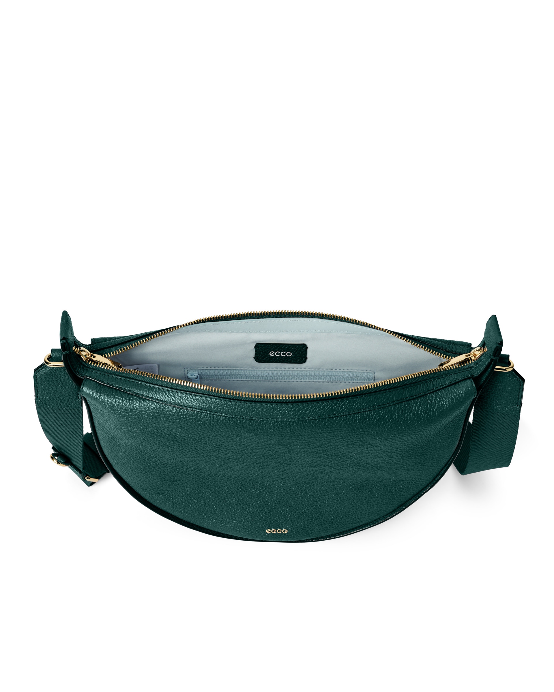 ECCO® Fortune Bag kožna torba hobo - Zelena - Inside
