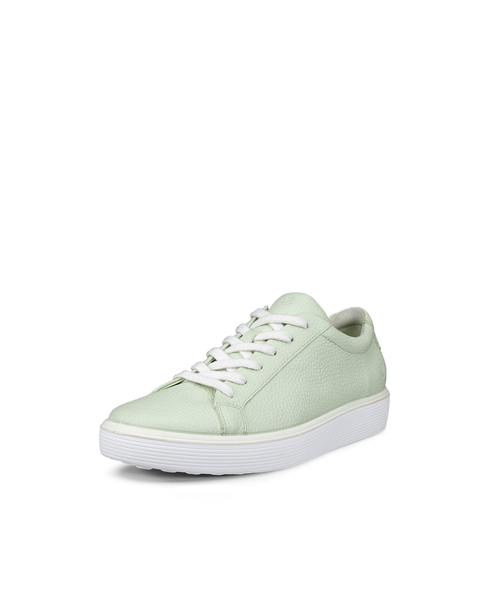 Women's ECCO® Soft 60 Leather Sneaker - Green - Main