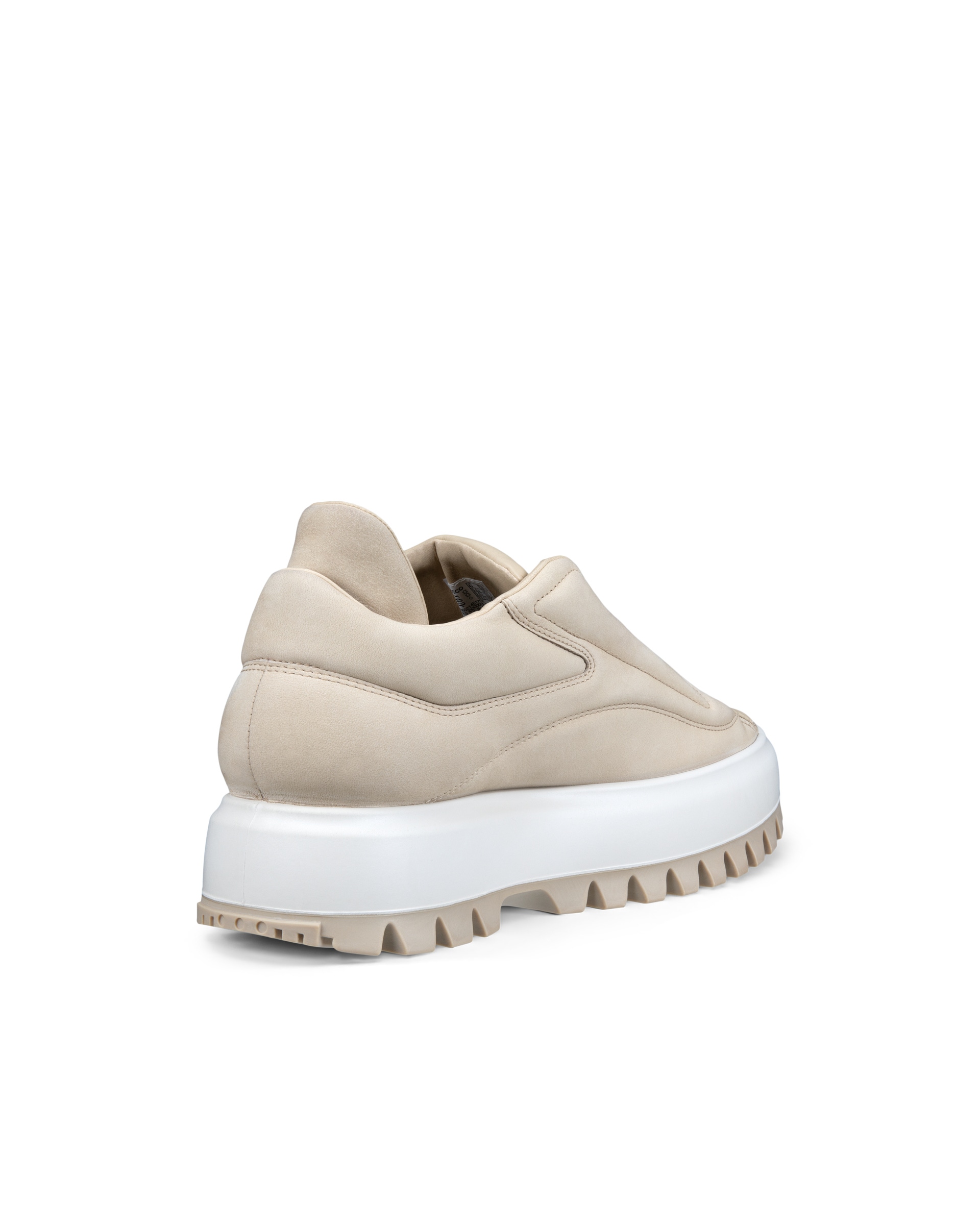 ECCO STREET ACE RAL7000 MENS メンズ ヌバックスニーカー - ベージュ - Back
