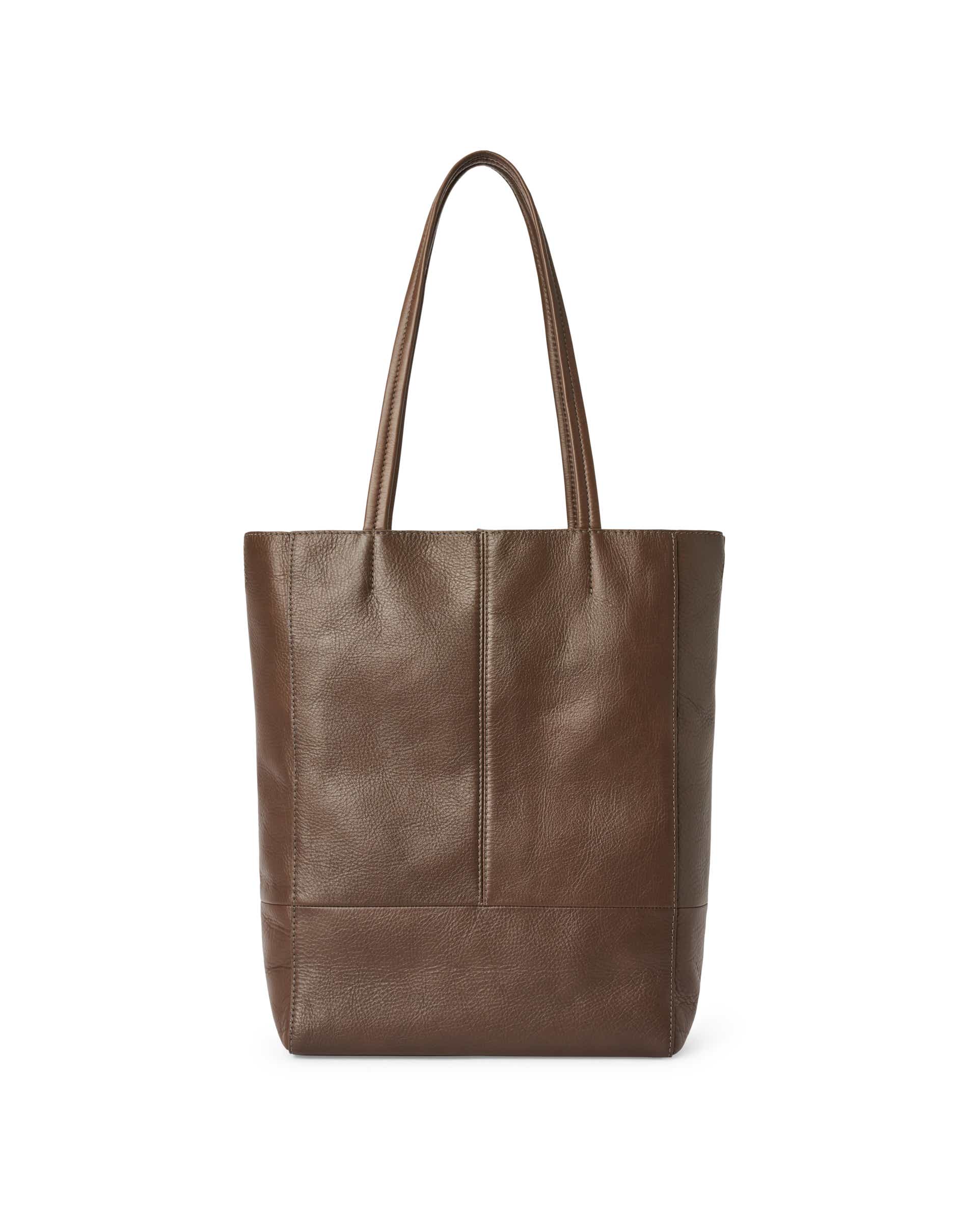 ECCO® AVEN TOTE dames leren shopper - Bruin - Back