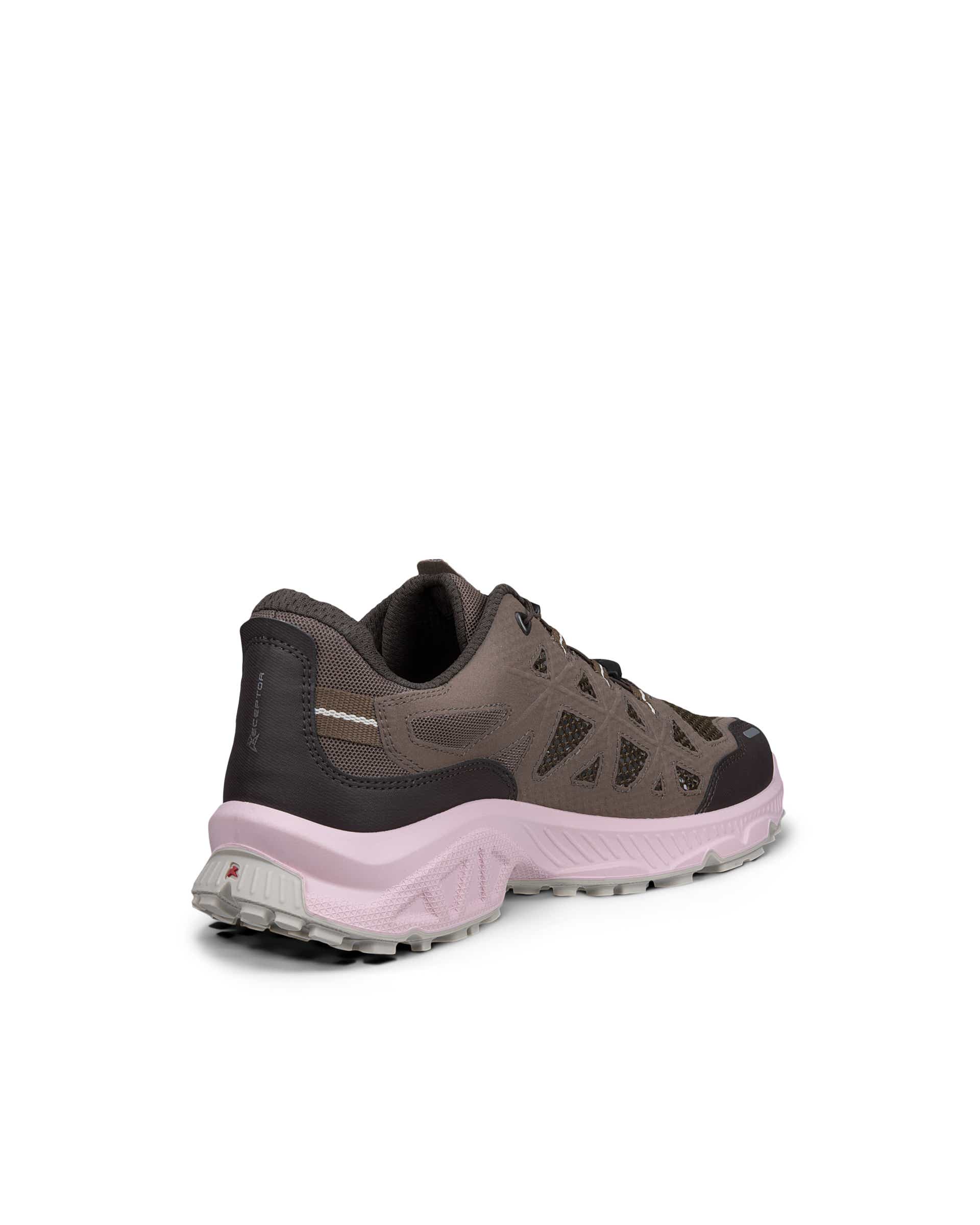 Zapatillas de trail running ECCO® RECEPTOR XP para mujer - Marrón - Back