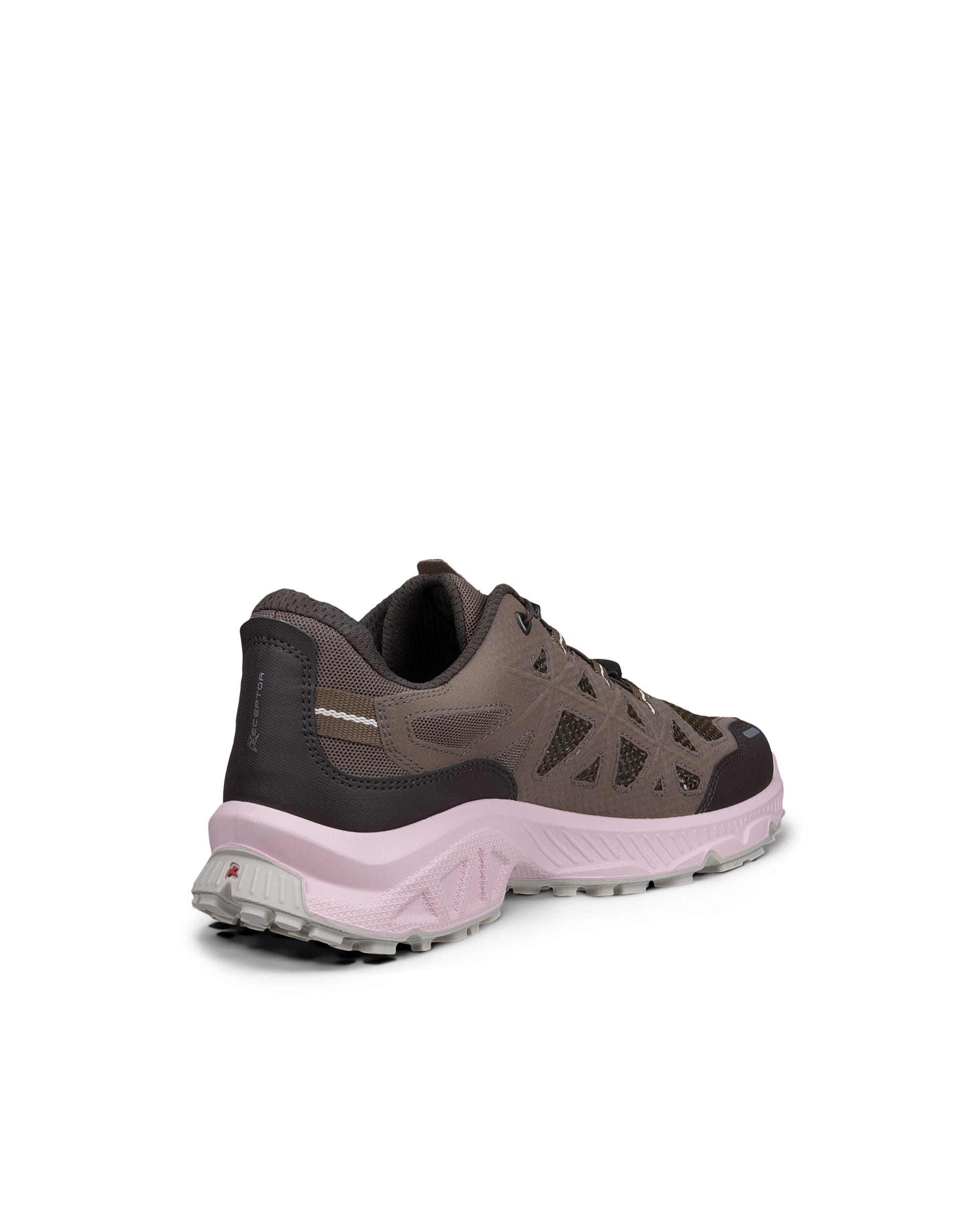 Zapatillas de trail running ECCO® RECEPTOR XP para mujer - Marrón - Back