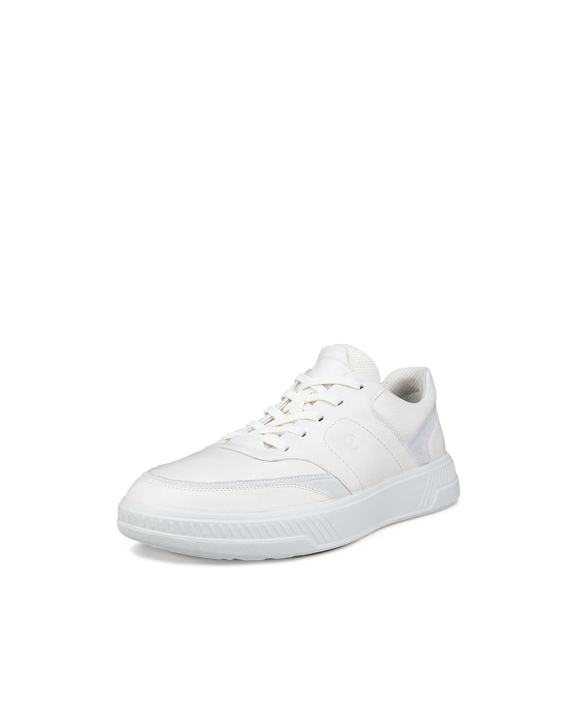 Men's ECCO® MOVE Leather Sneaker - White - Main