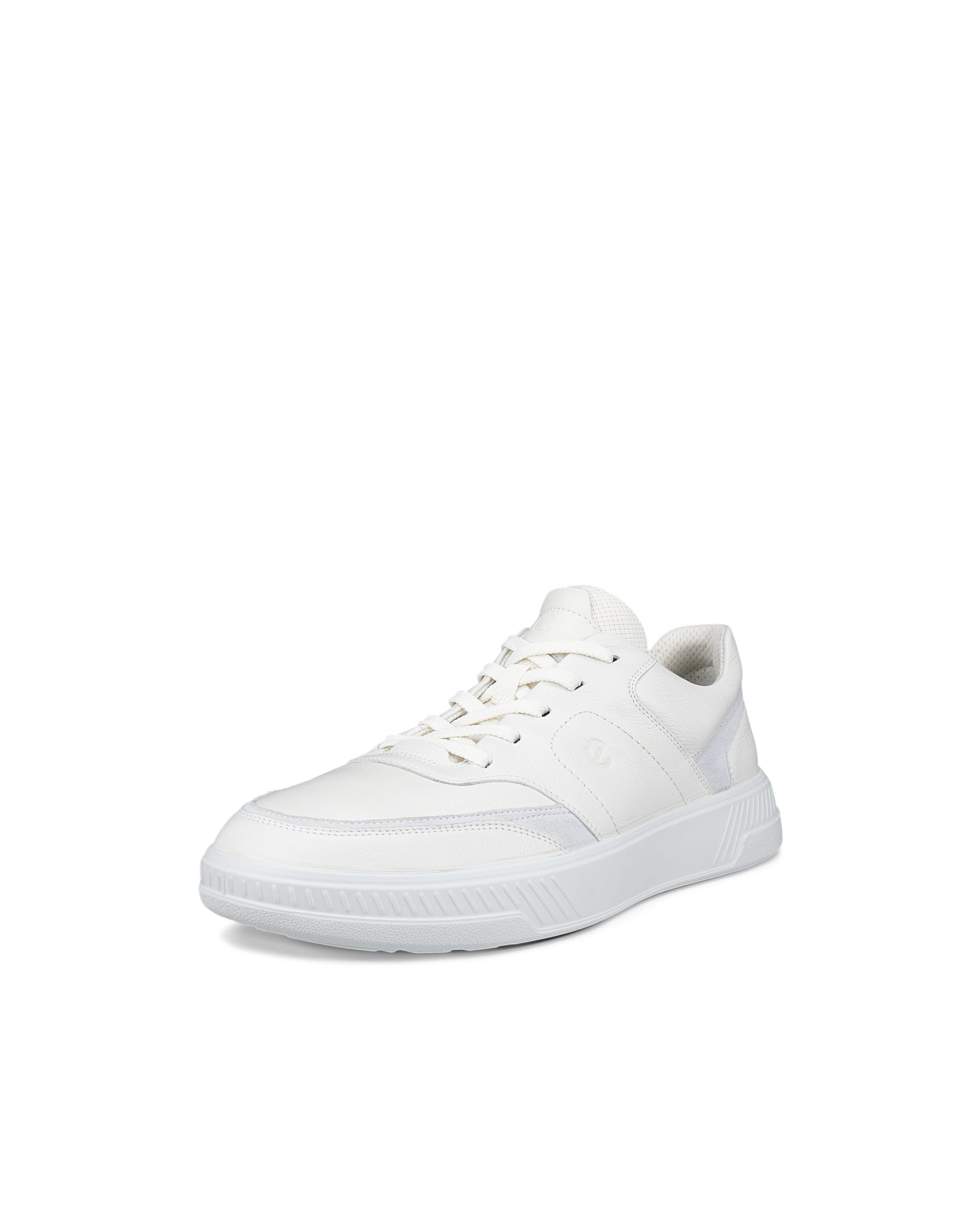 Men's ECCO® MOVE Leather Sneaker - White - Main