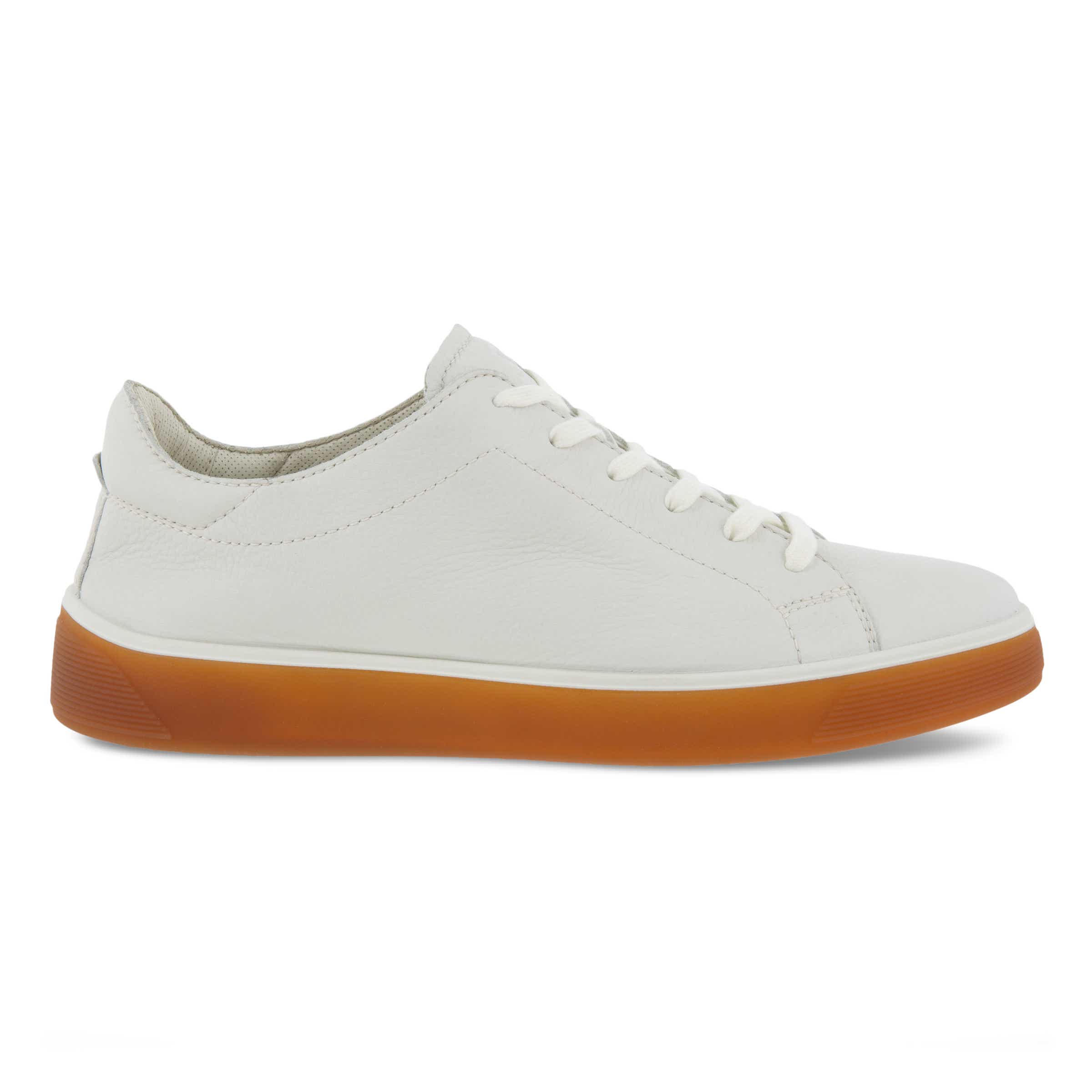 ECCO Men's Street Tray Sneakers - White - Outside