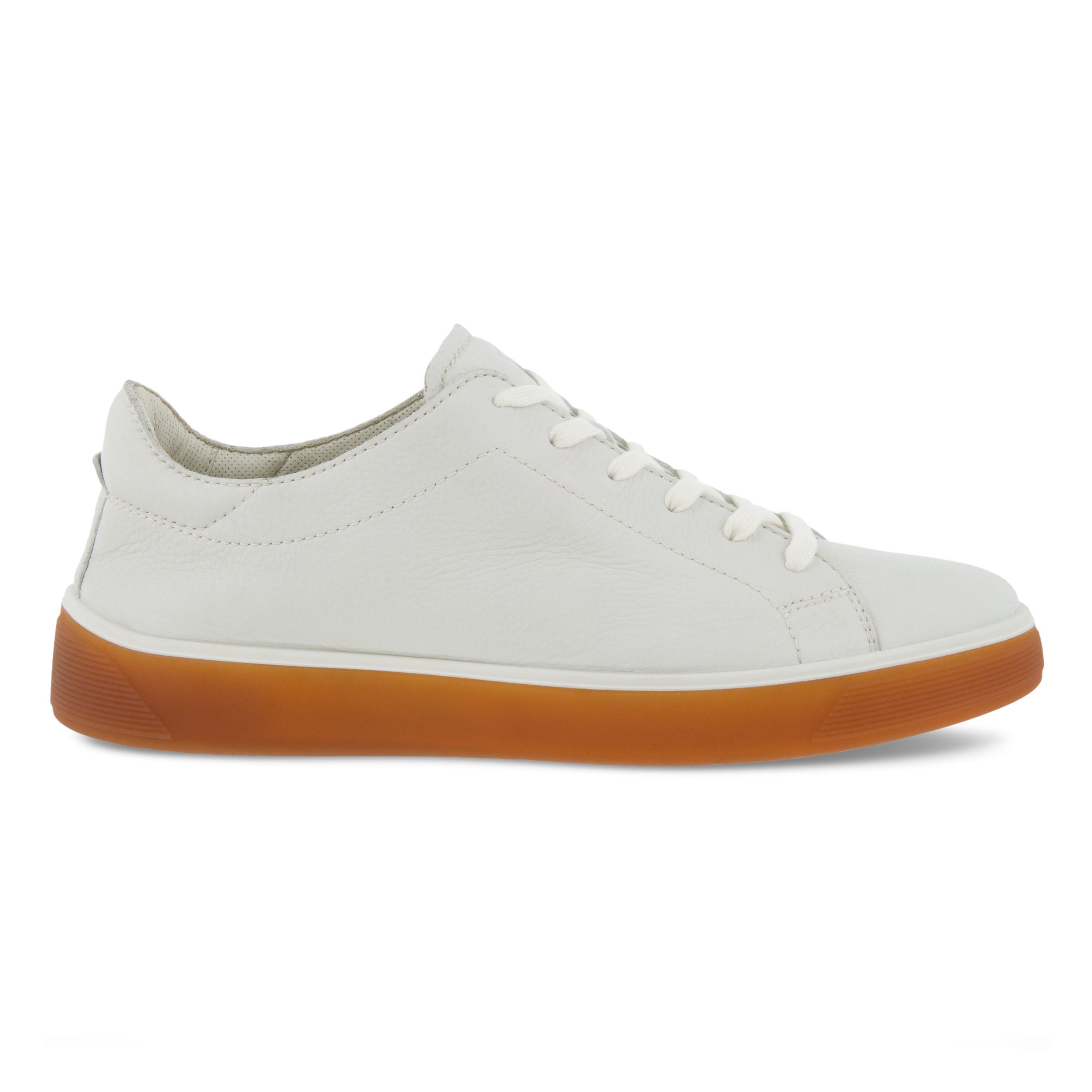 ECCO Men's Street Tray Sneakers - White - Outside