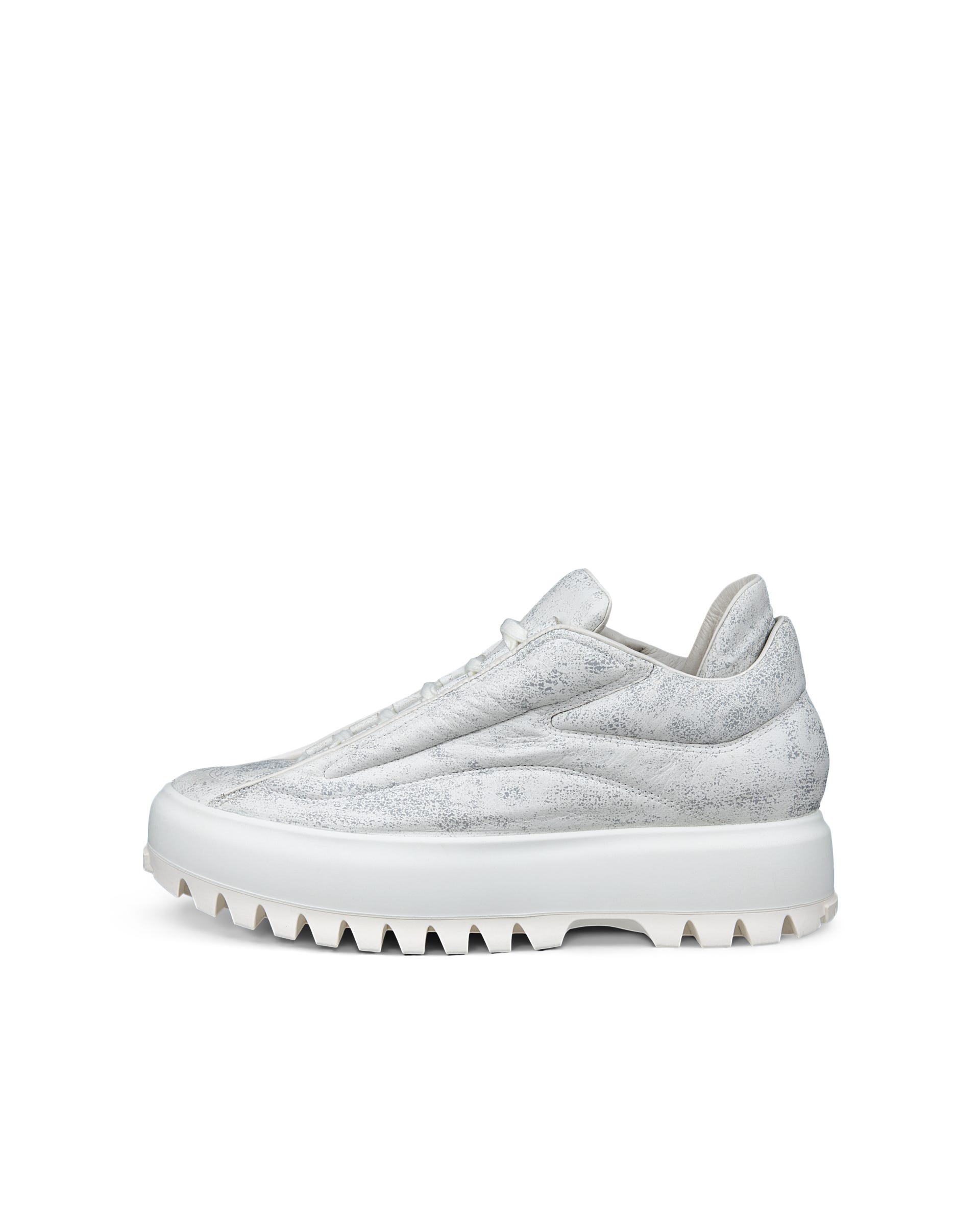 ECCO STREET ACE RAL7000 MENS メンズ ヌバックスニーカー - ホワイト - Outside