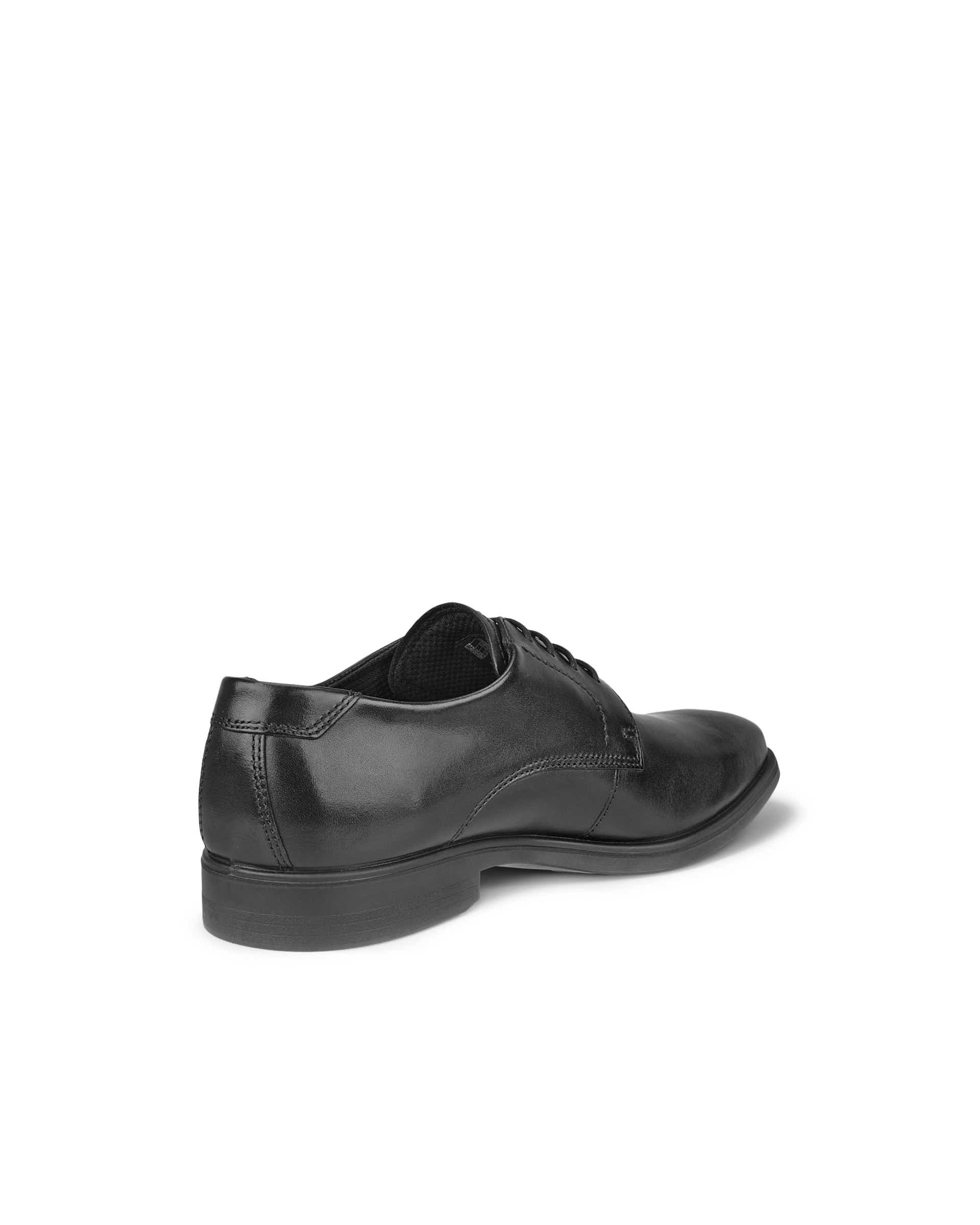 ECCO® Melbourne derbies cuir pour homme - Noir - Back