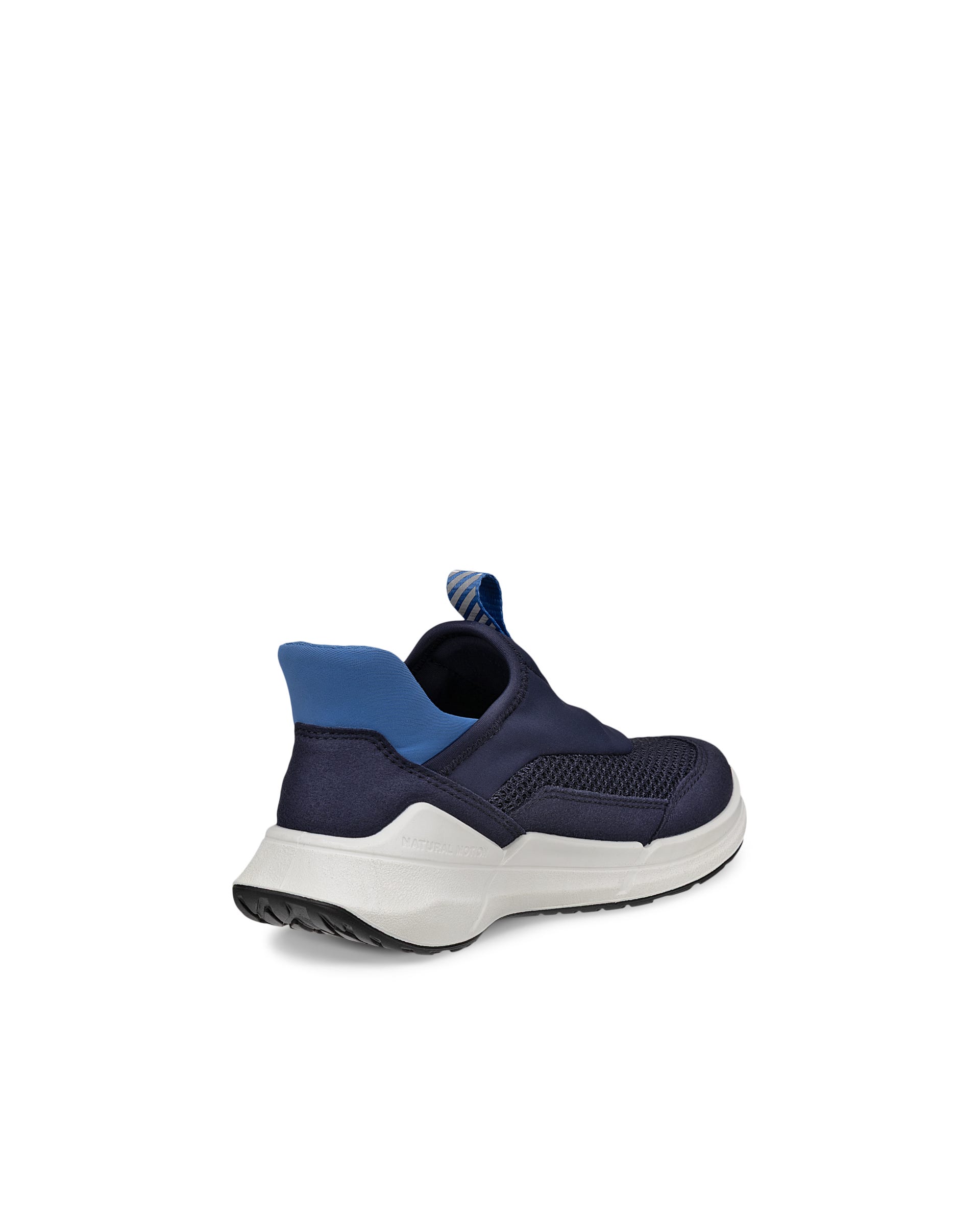 ECCO® BIOM 2.2 Kinder Slip-On-Sneaker aus Textil - Blau - Back
