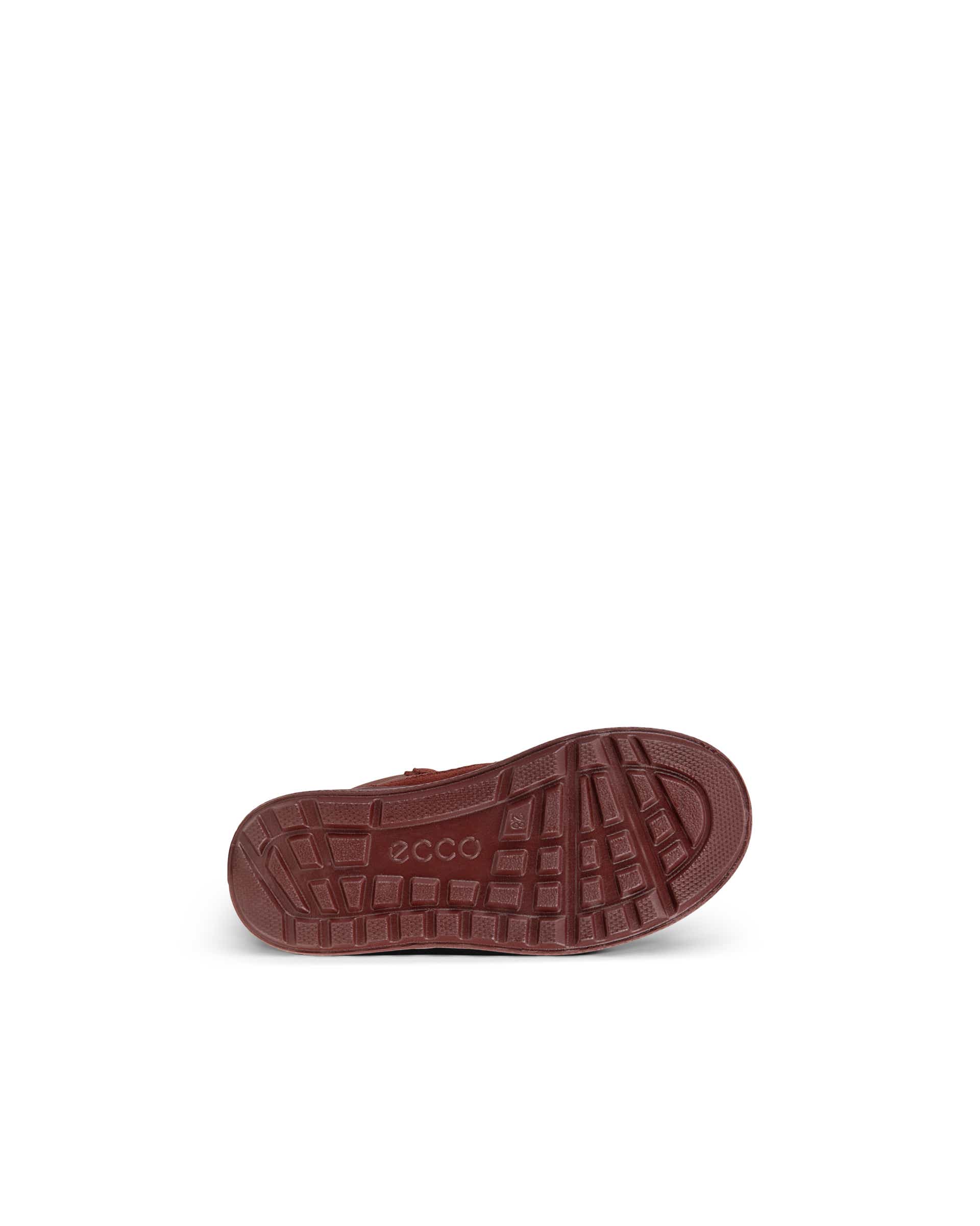 ECCO® URBAN SNOWBOARDER Kinder Winterstiefel aus Veloursleder mit Gore-Tex - Rot - Sole