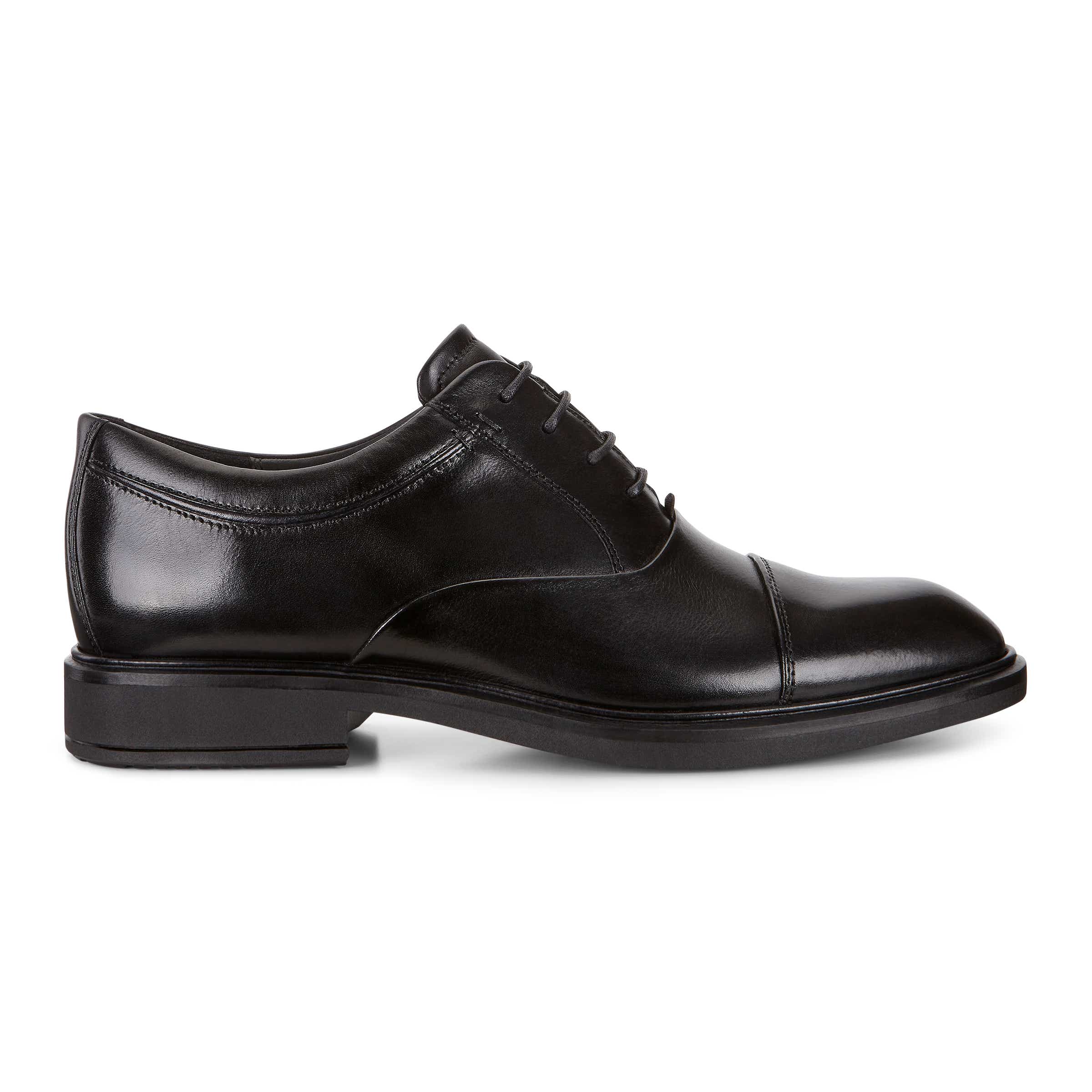 ECCO Vitrus II Cap Toe Tie - Black - Outside