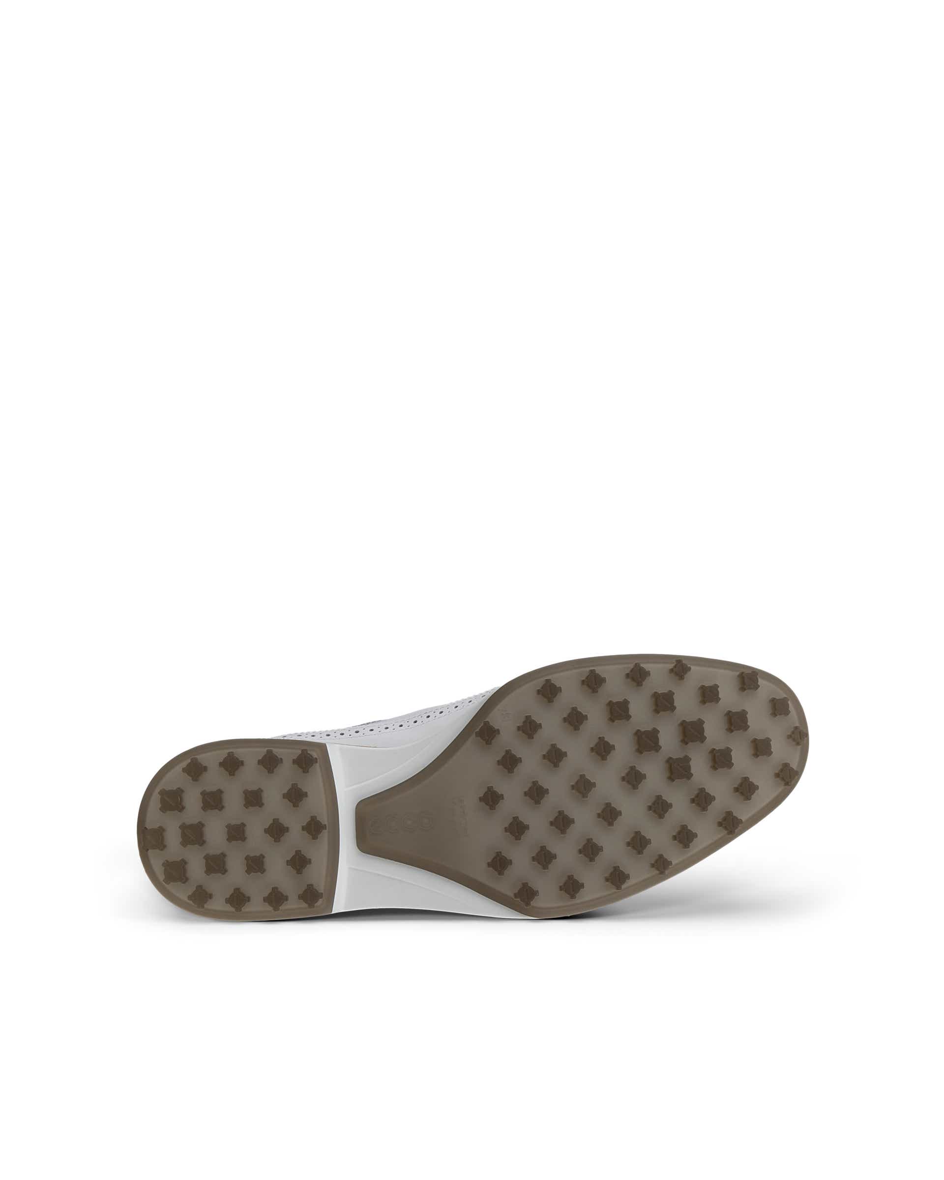 ECCO Golf Classic Hybrid メンズ レザーウォータープルーフゴルフシューズ - ホワイト - Sole