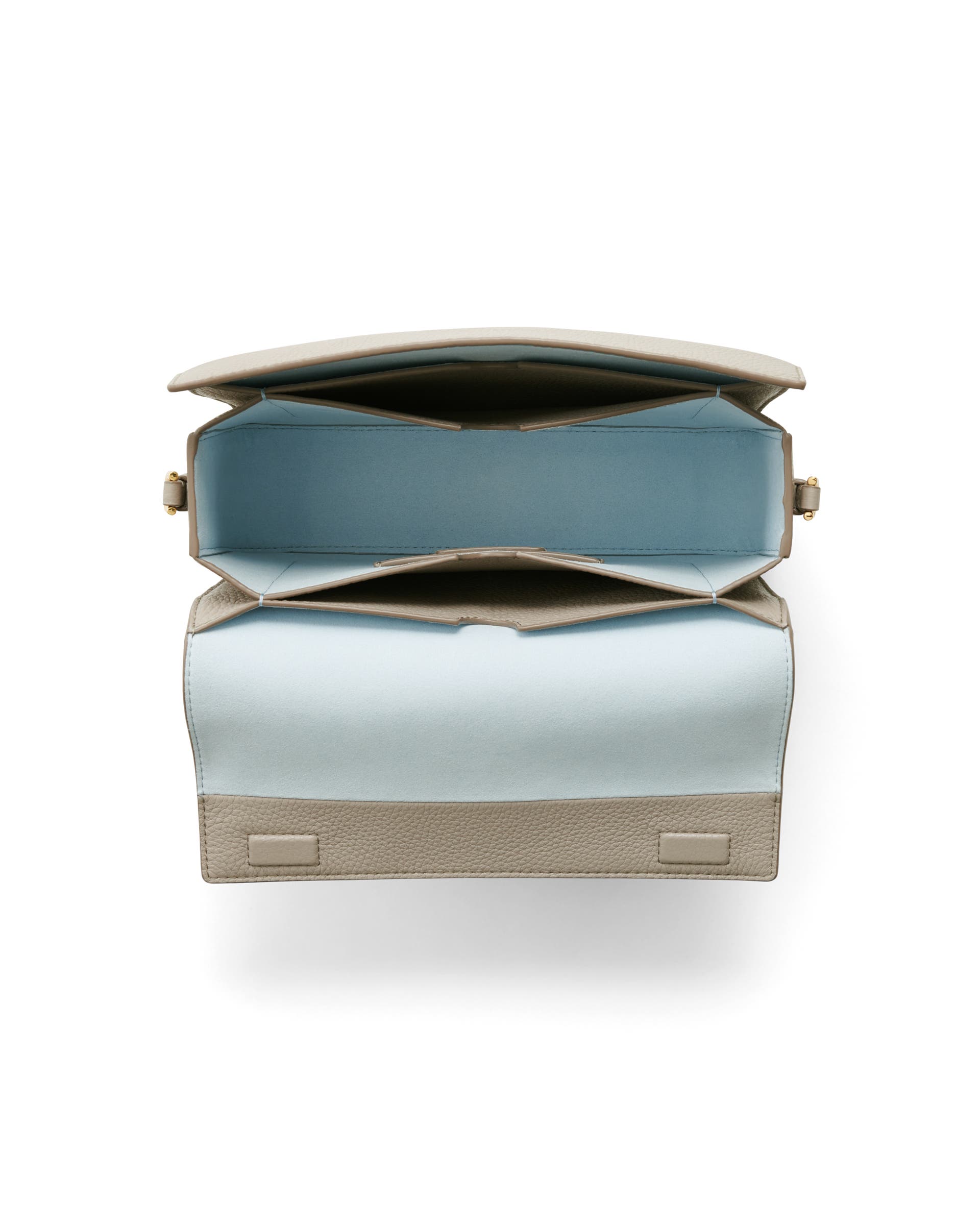 Skórzana torebka przez ramię ECCO® Pinch Bag - Beżowy - Birdeye