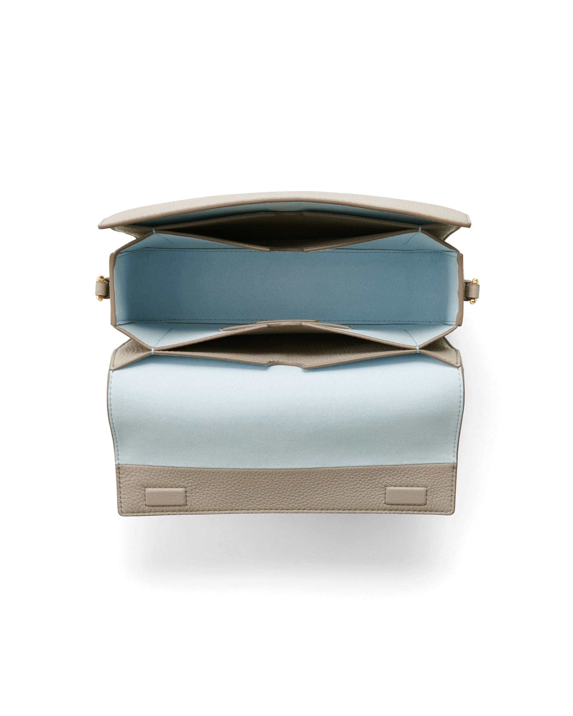 ECCO® Pinch Bag Umhängetasche aus Leder - Beige - Birdeye