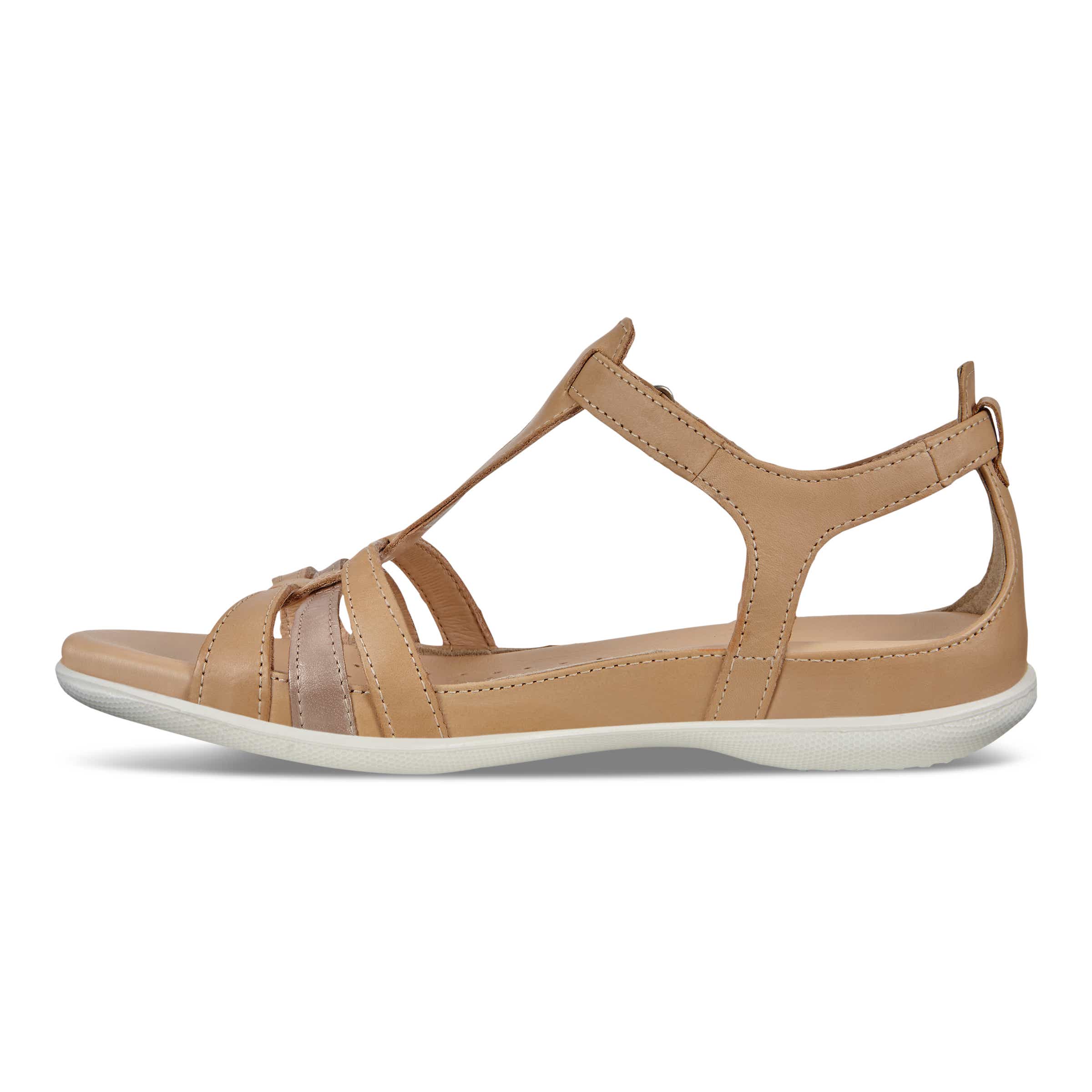 ECCO Women's Flash Sandals - Brown - Inside