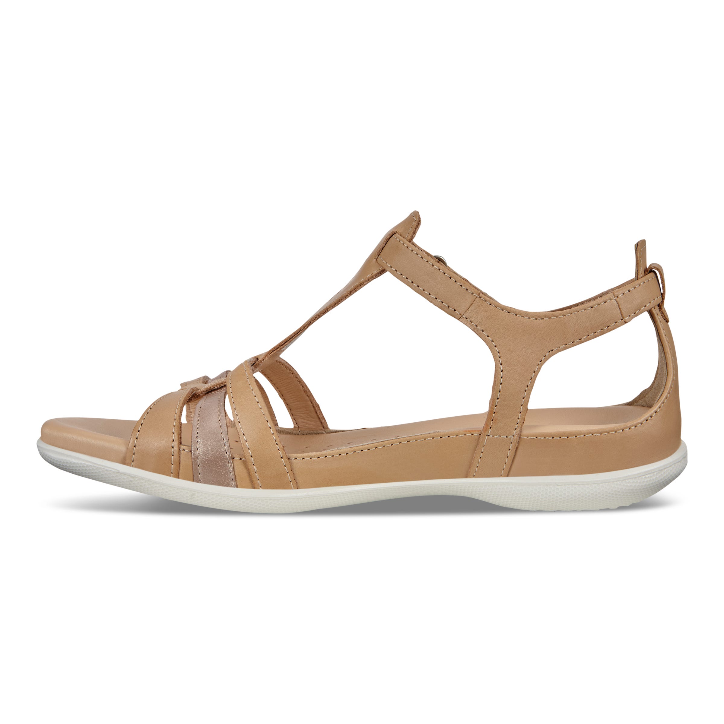 ECCO Women's Flash Sandals - Brown - Inside