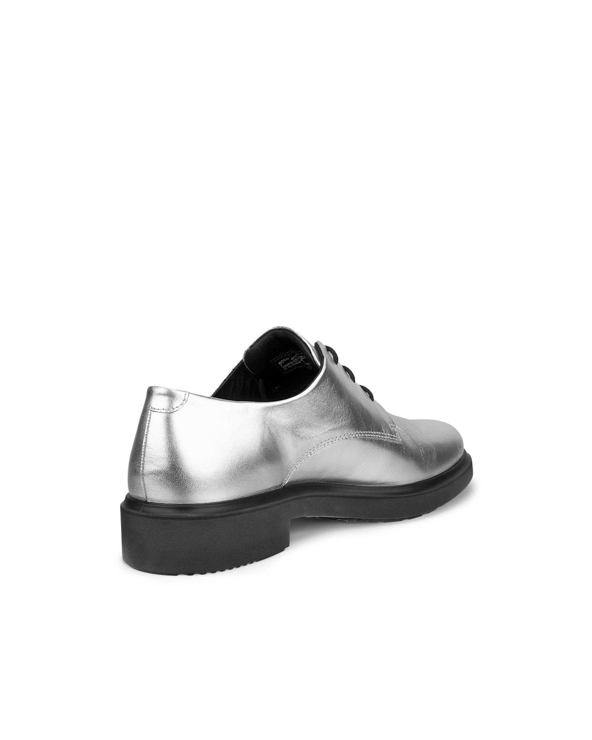 ECCO Metropole Amsterdam ウィメンズ レザーダービーシューズ - メタリック - Back