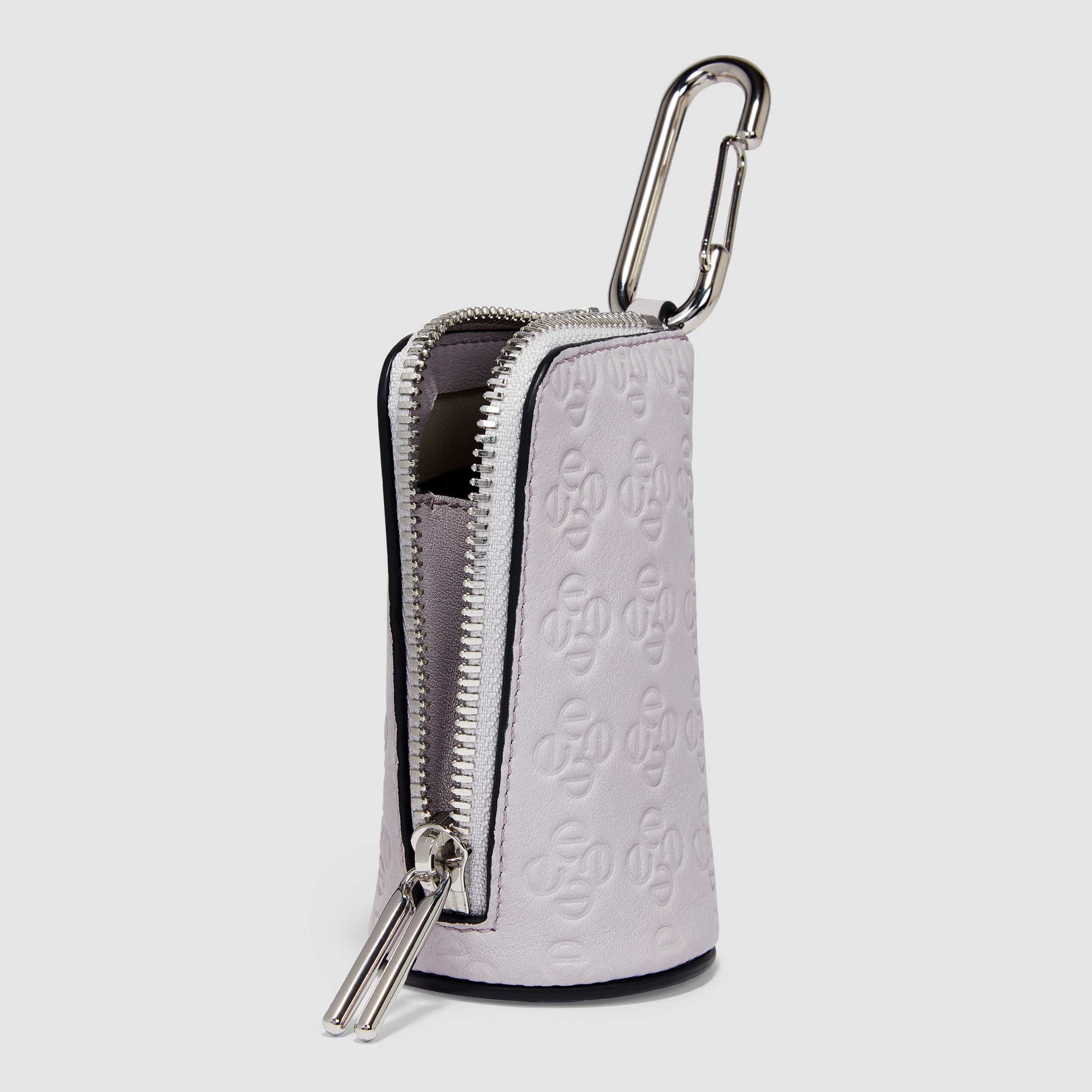 ECCO® Journey Leather Key Pouch - Purple - Main