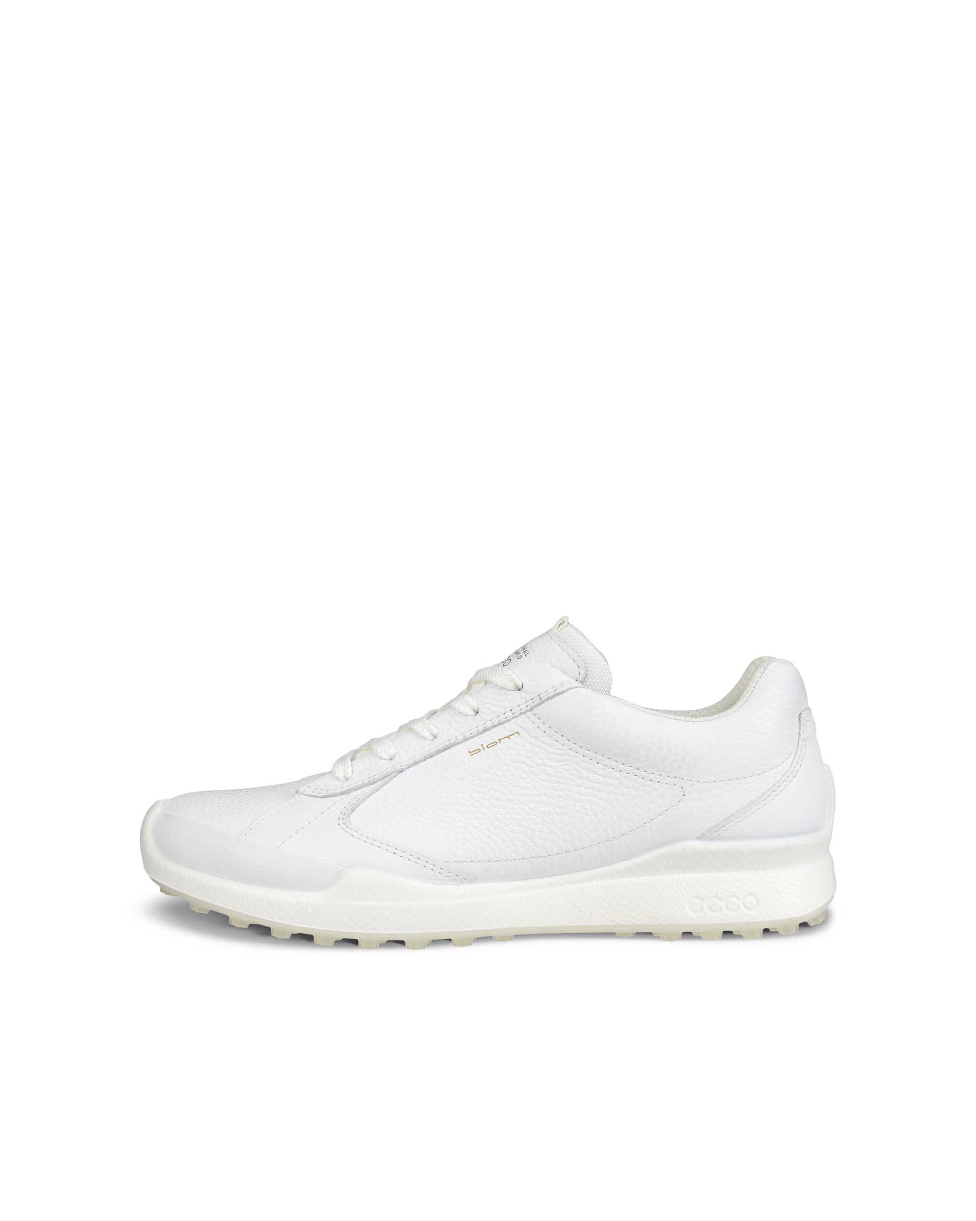 ECCO Golf BIOM Hybrid ウィメンズ レザーゴルフシューズ - ホワイト - Outside