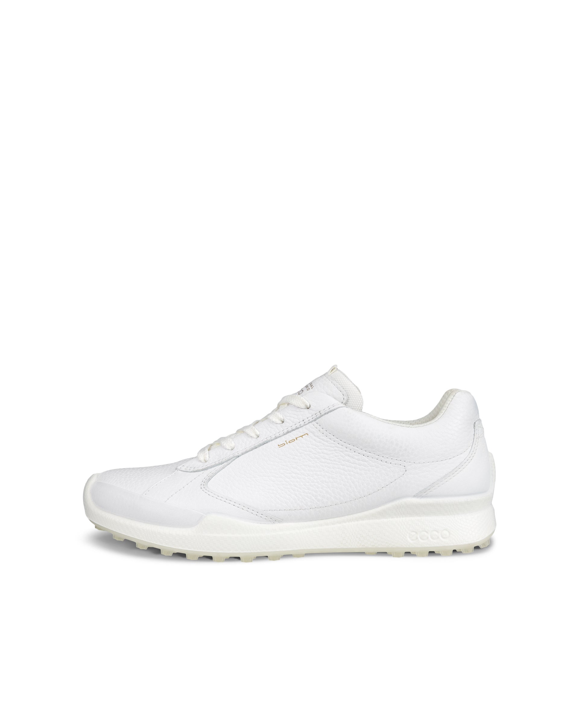 ECCO Golf BIOM Hybrid ウィメンズ レザーゴルフシューズ - ホワイト - Outside