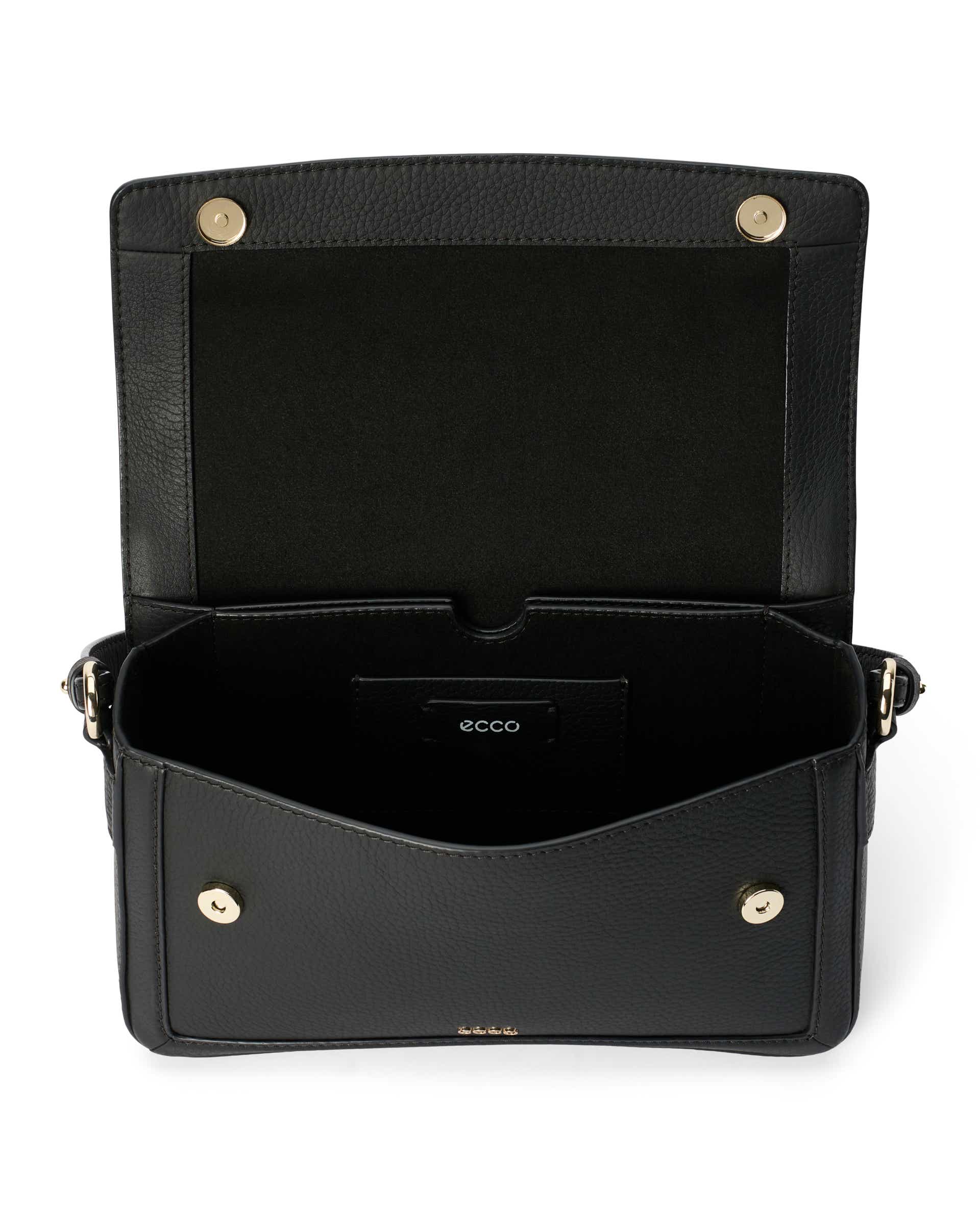 ECCO Pinch Bag レザークロスボディバッグ - ブラック - Inside