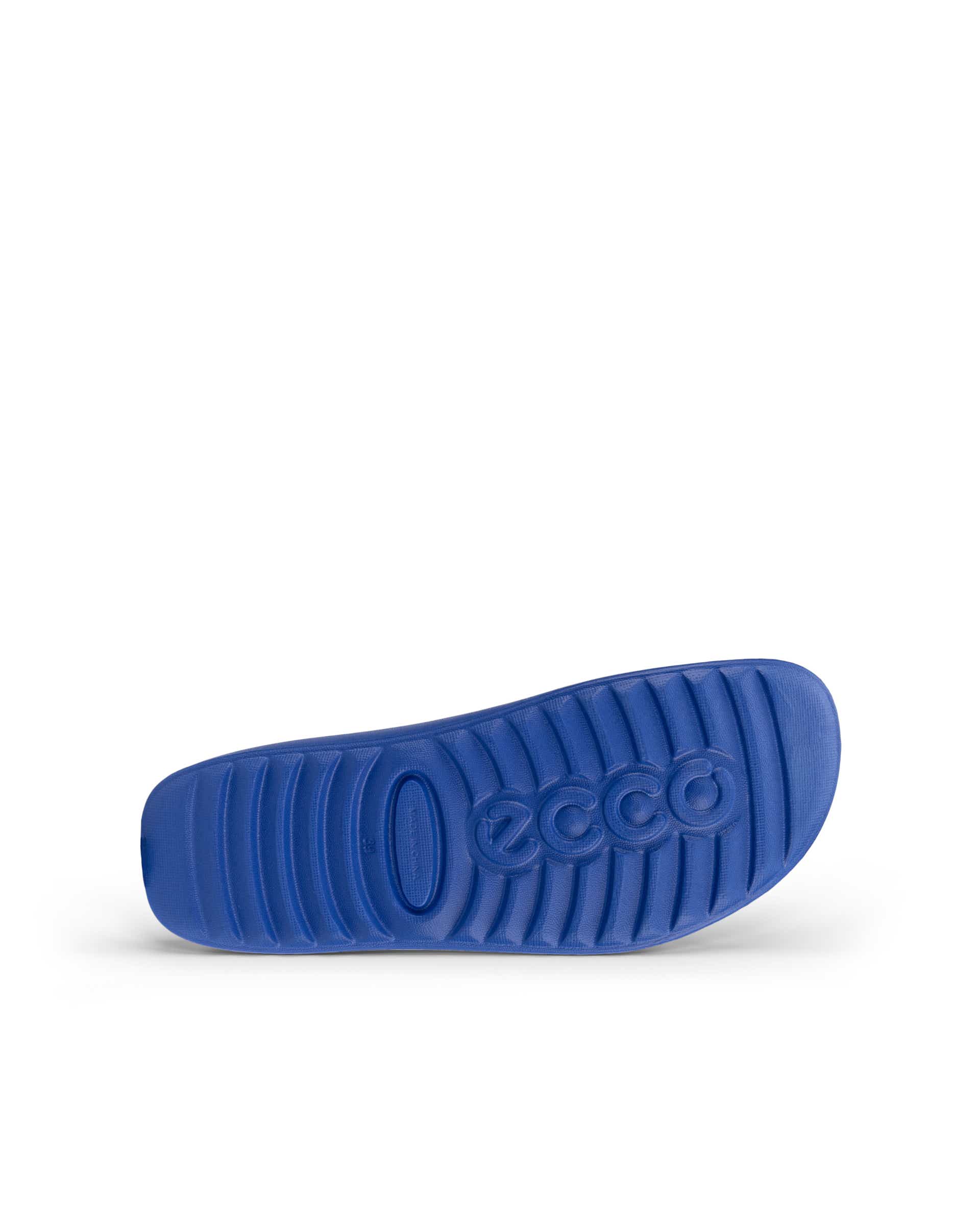 Men's ECCO® Cozmo Slide Slider - Blue - Sole