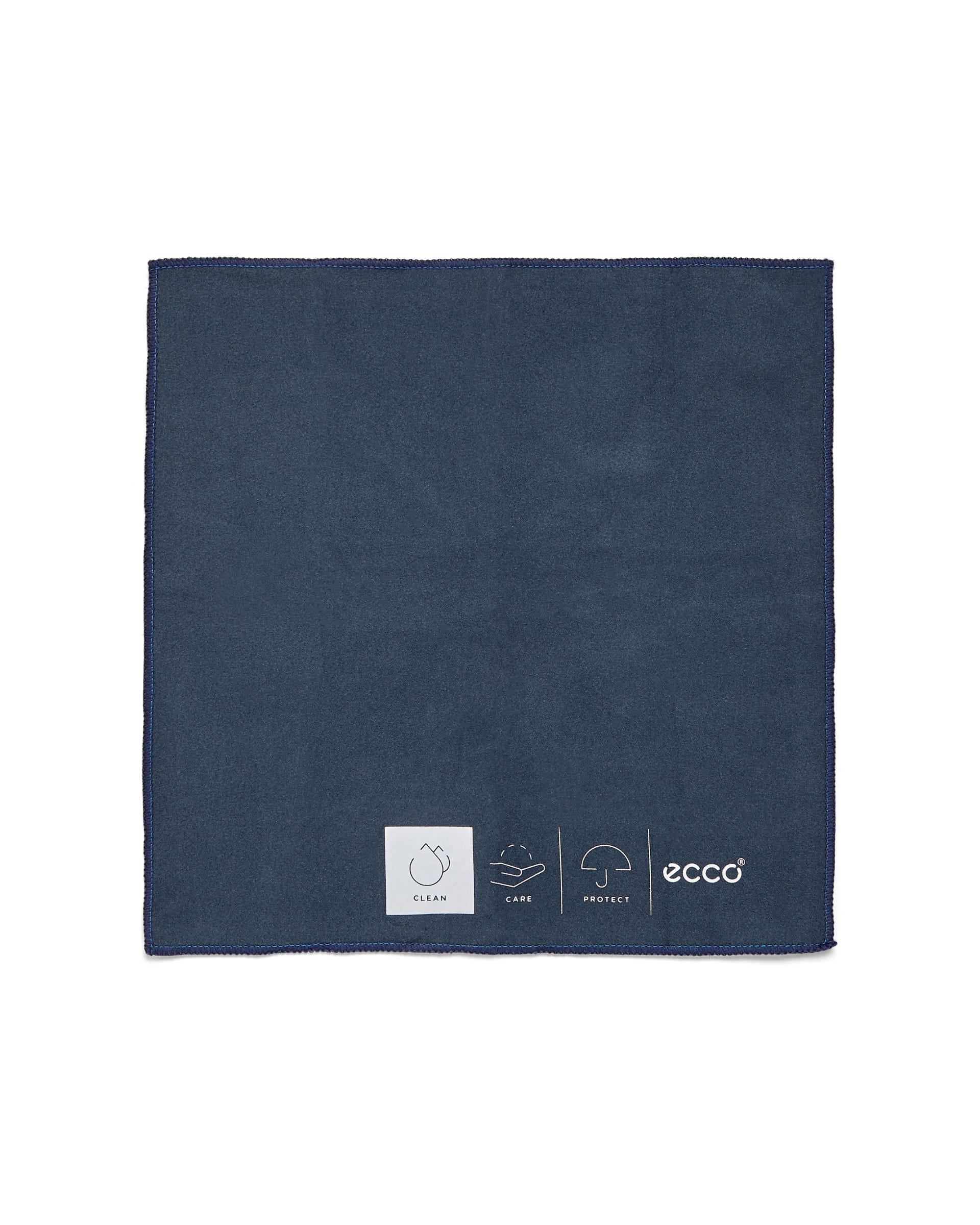 ECCO® Microfibre Shoe Cleaning Cloth - Blue - Main