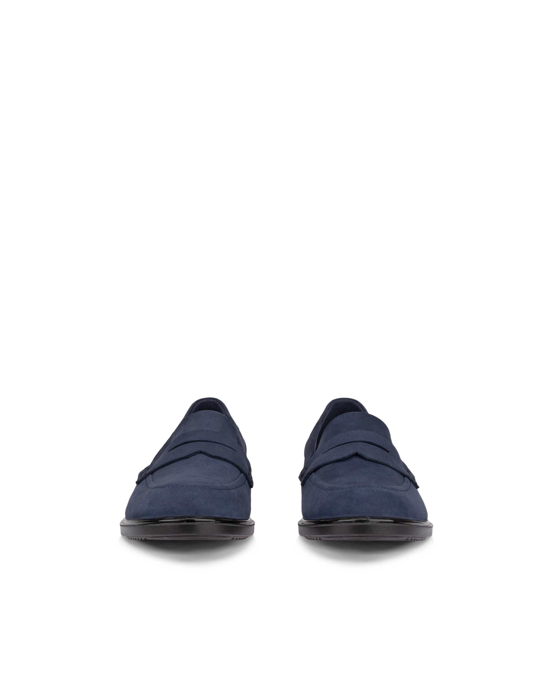 ECCO® Dress Classic 15 mocassins en cuir pour femme - Bleu - Front pair