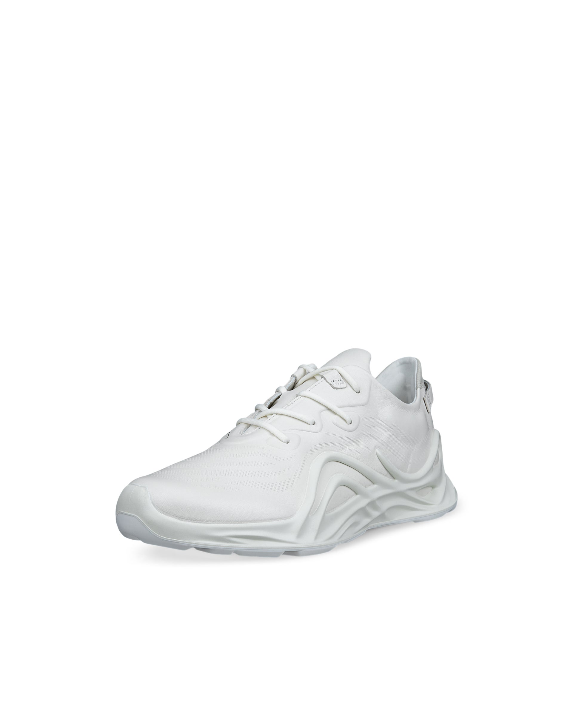 ECCO® Biom Infinite baskets en cuir pour femme - Blanc - Main