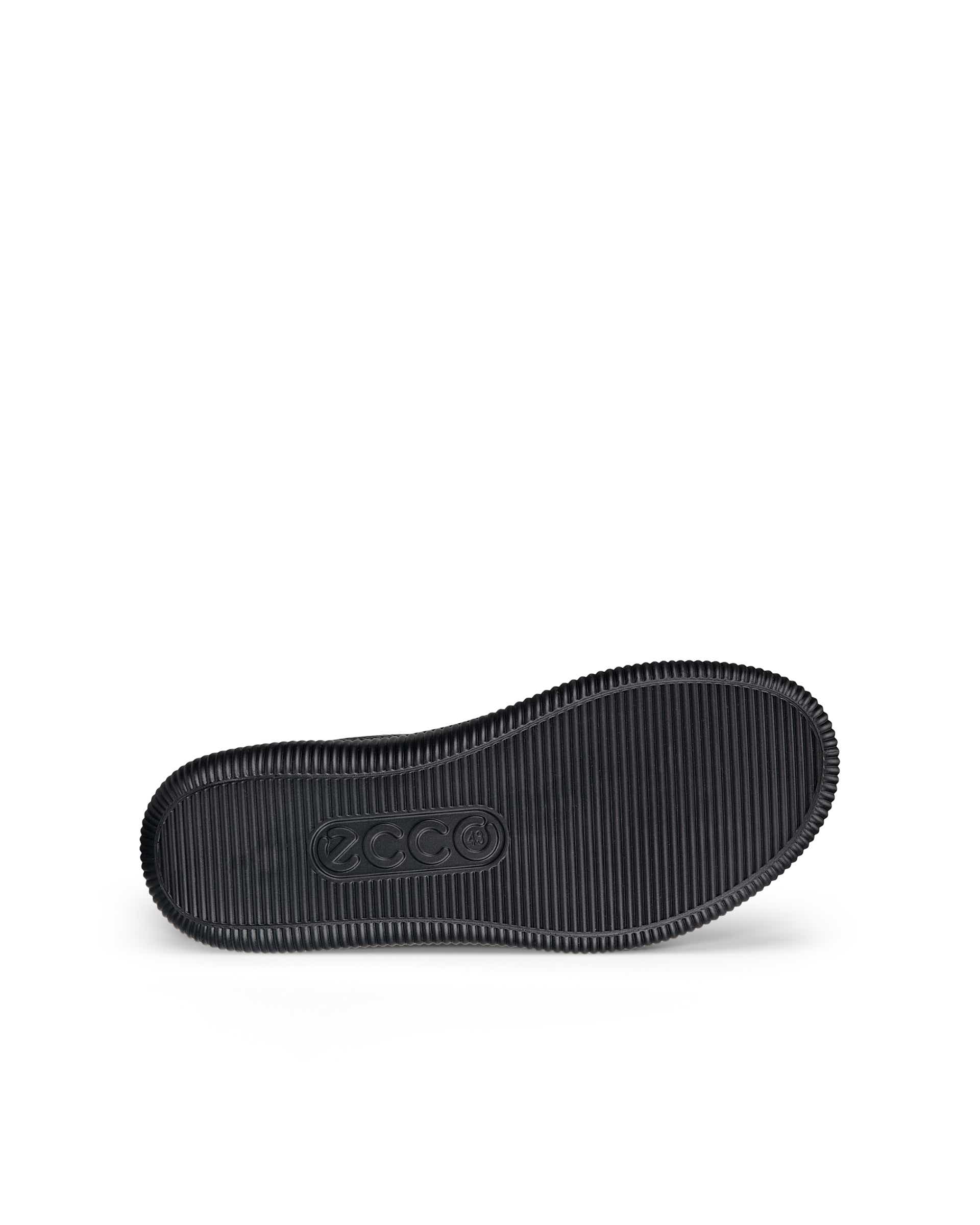 Pánske kožené tenisky ECCO® Soft Zero - Čierna - Sole