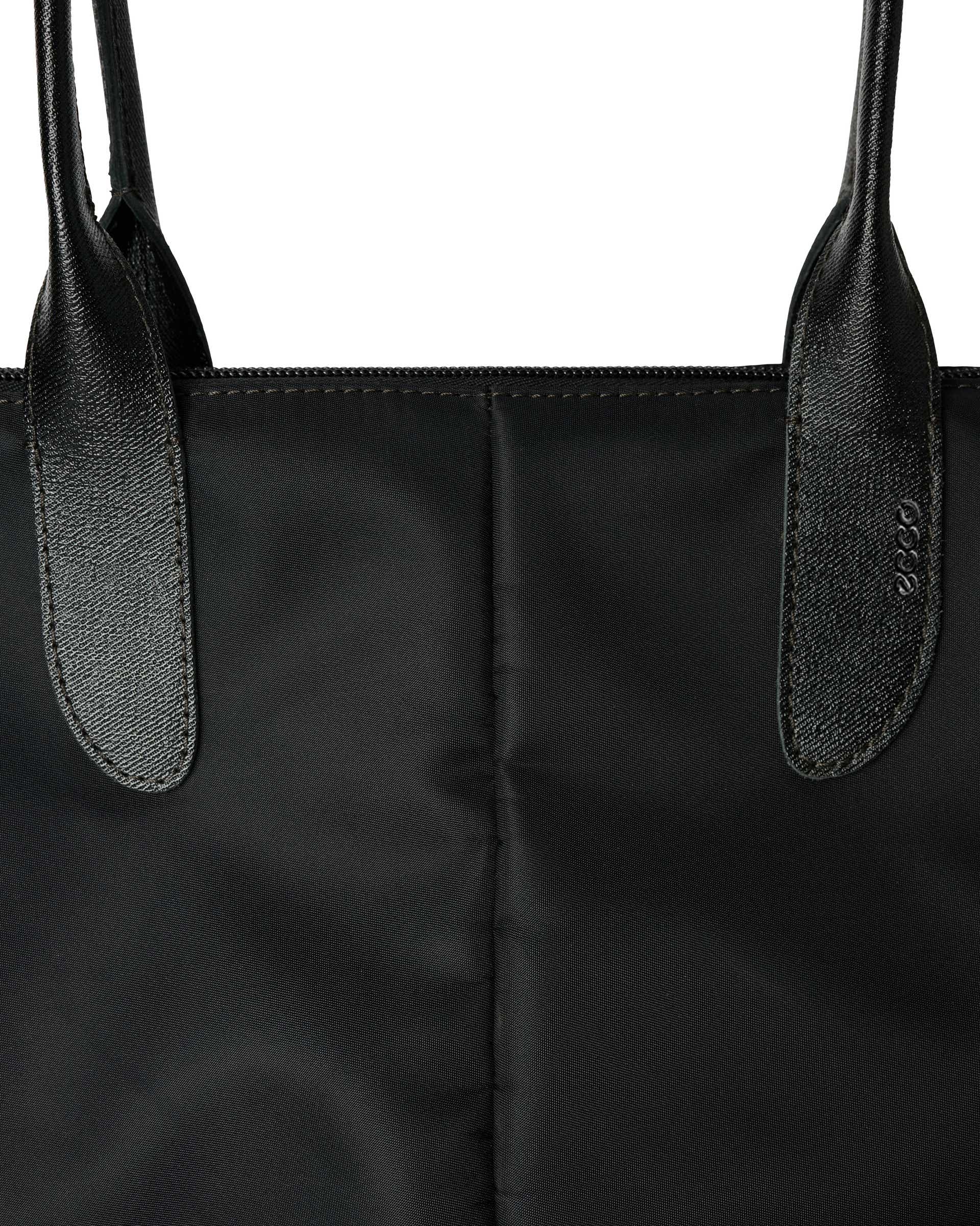 ECCO® Tote sac cabas cuir - Noir - Detail-1