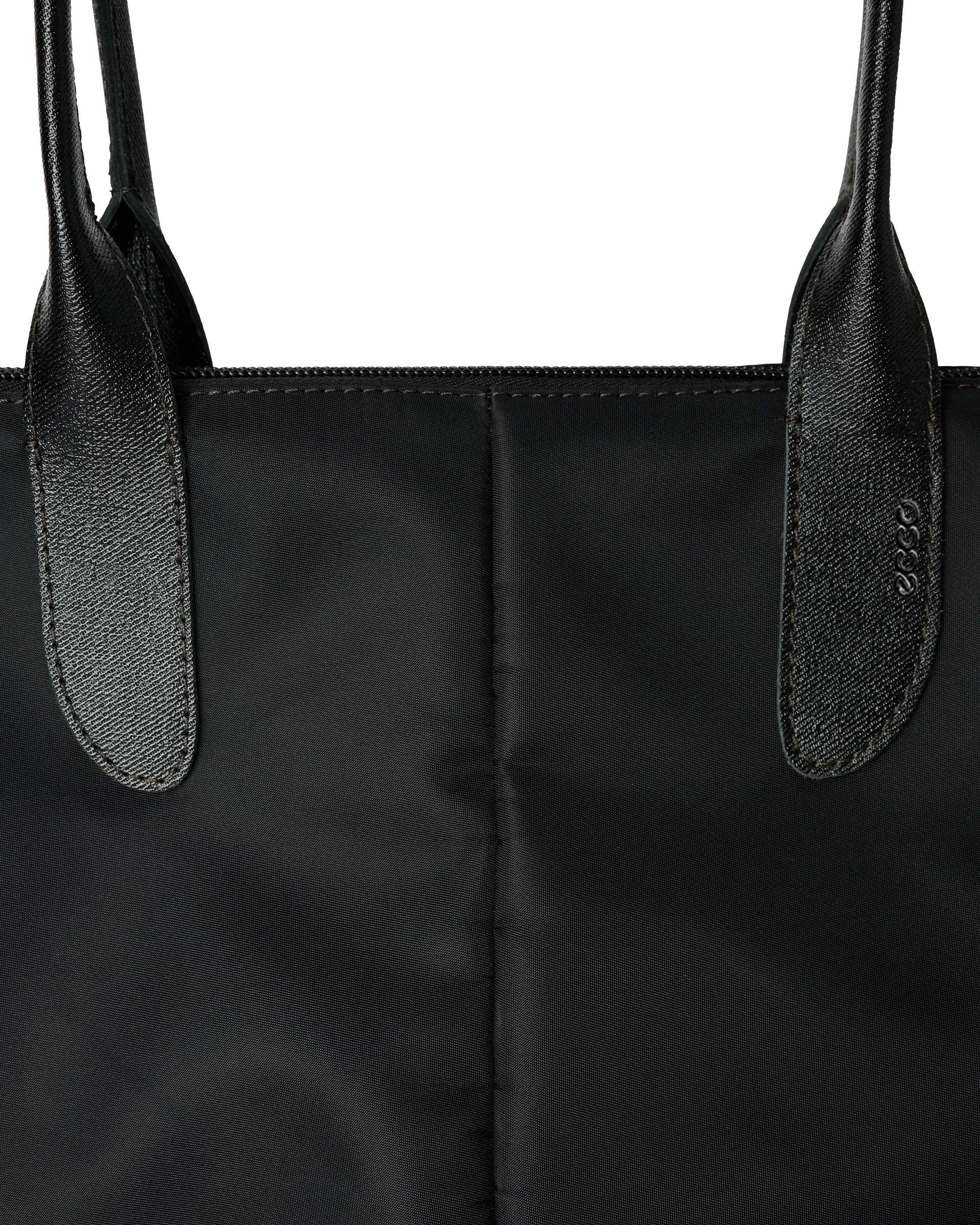 ECCO® Tote sac cabas cuir - Noir - Detail-1