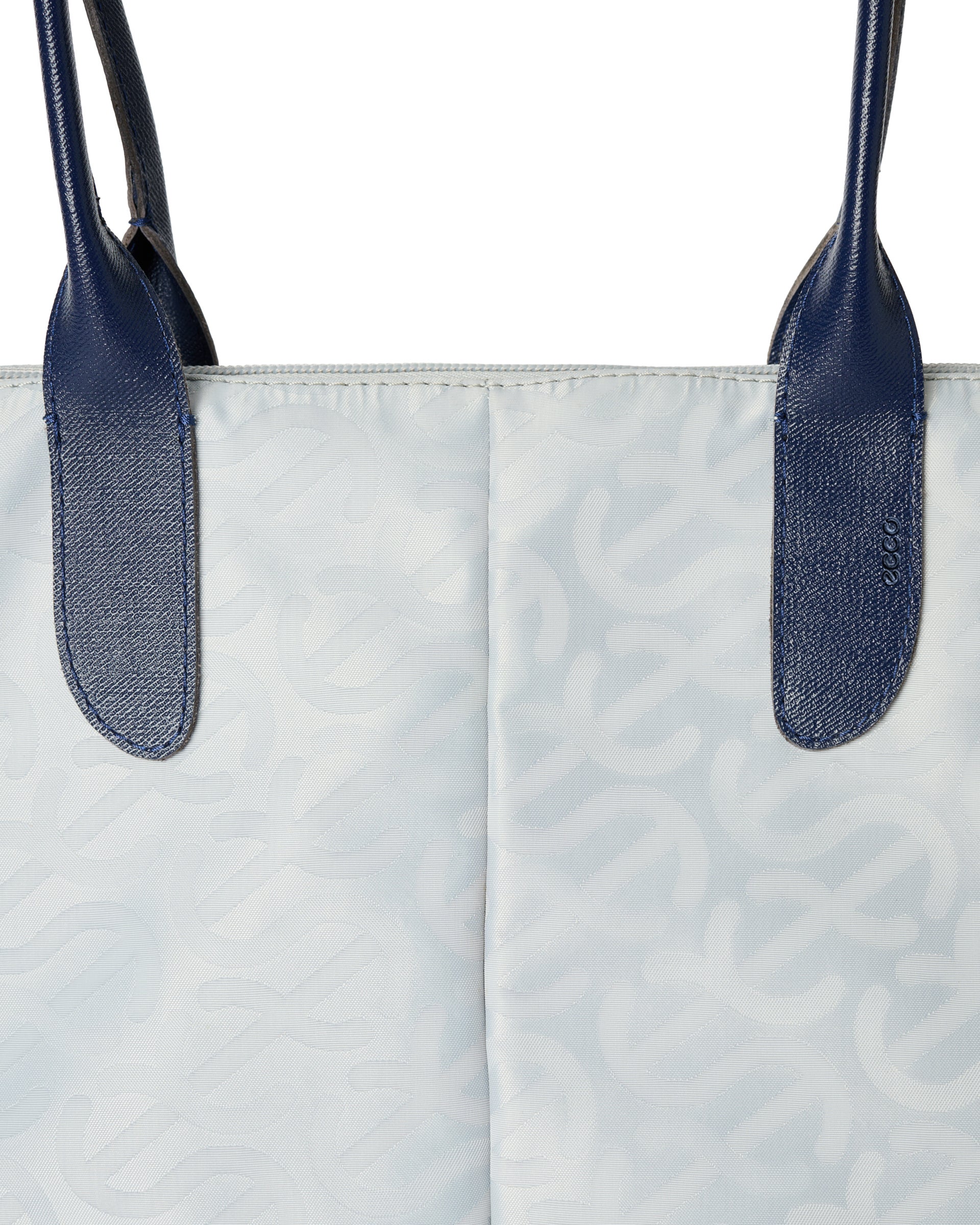 Kožená taška tote ECCO® Tote - Sivá - Detail-1