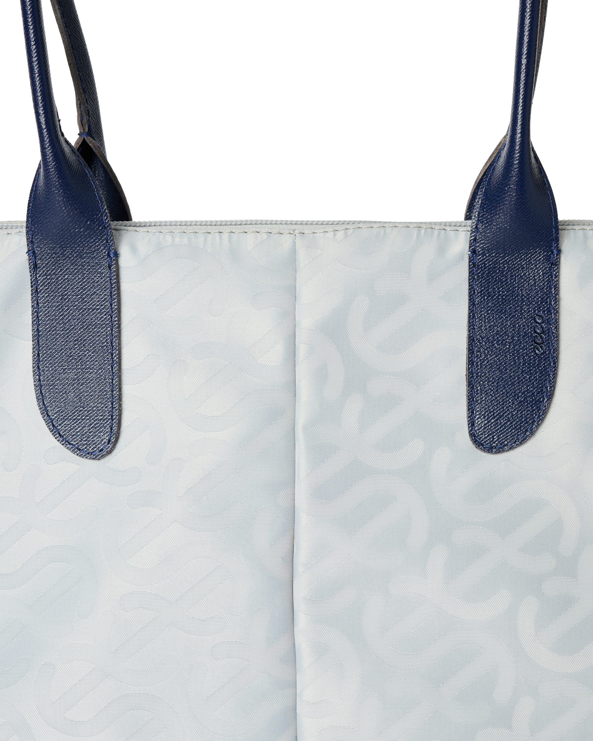 ECCO® Tote Shopper aus Leder - Grau - Detail-1