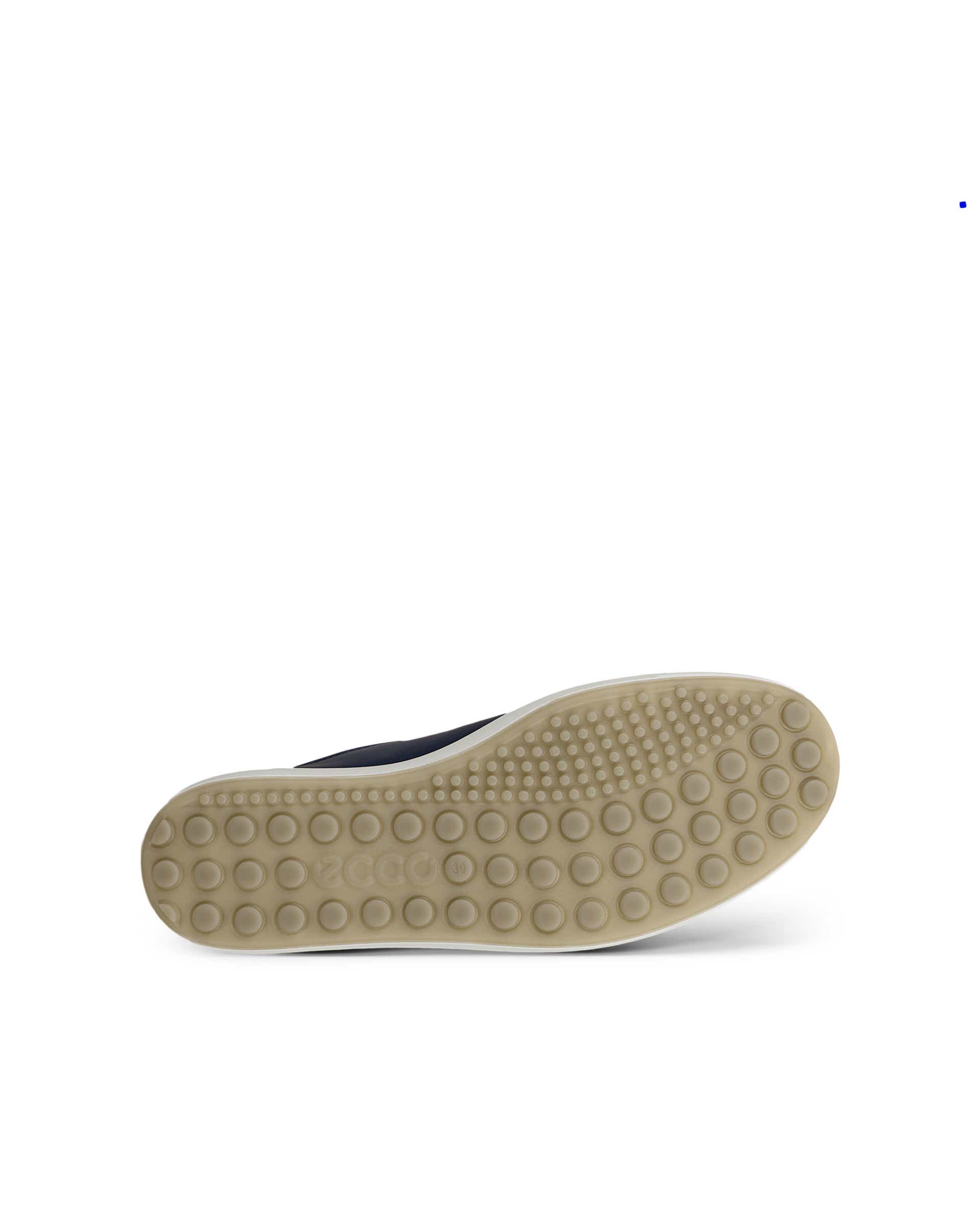 ECCO® Soft 7 baskets en cuir pour femme - Bleu - Sole