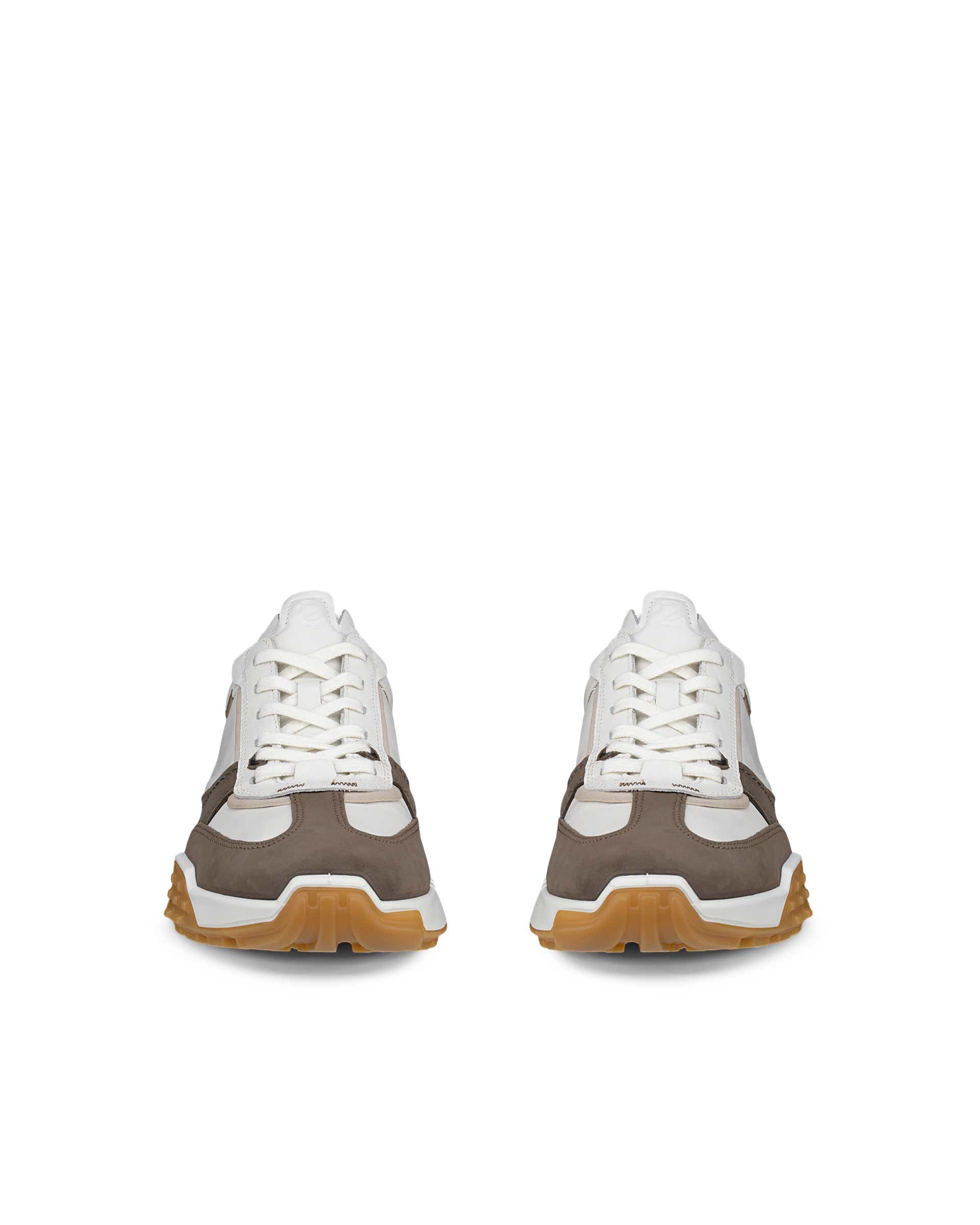 ECCO® Retro Sneaker férfi bőr sneaker - Többszínű - Front pair