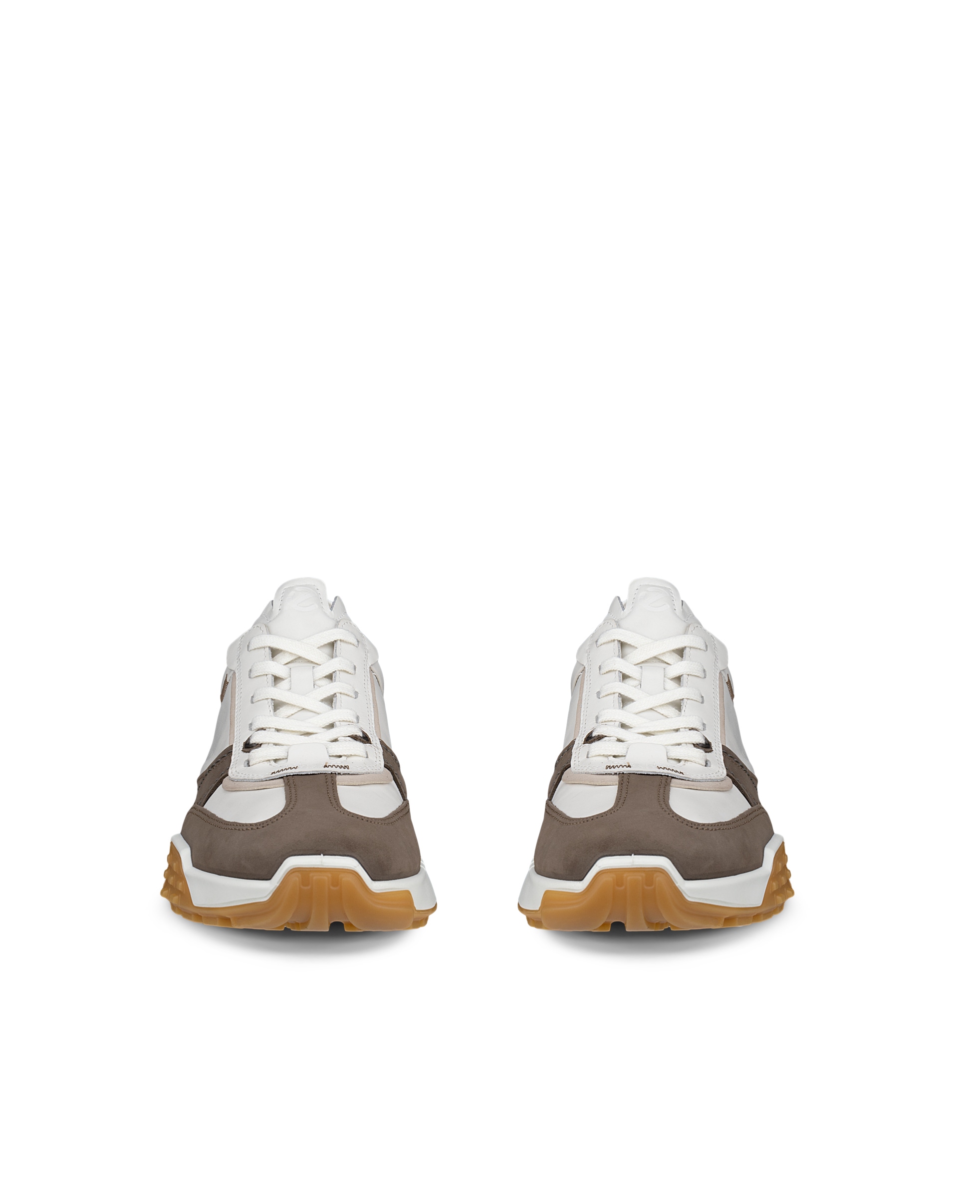 ECCO® Retro Sneaker férfi bőr sneaker - Többszínű - Front pair