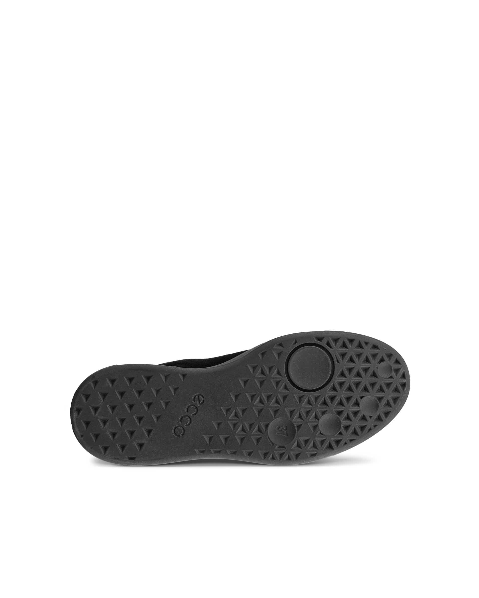 ECCO Street Tray ウィメンズ スエードハイカットスニーカー - ブラック - Sole