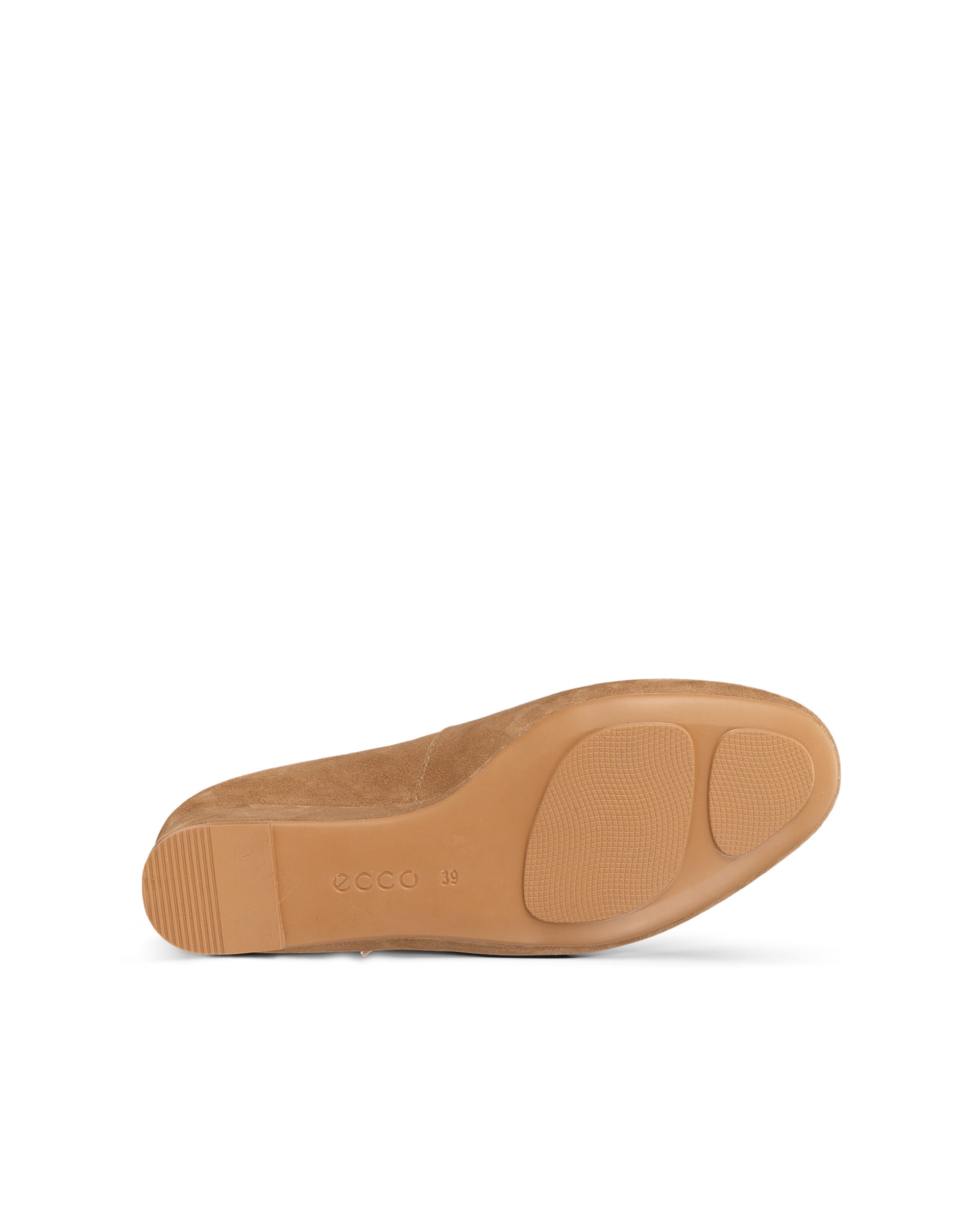 ECCO® ELEVATE WEDGE babies daim pour femme - Brun - Outside