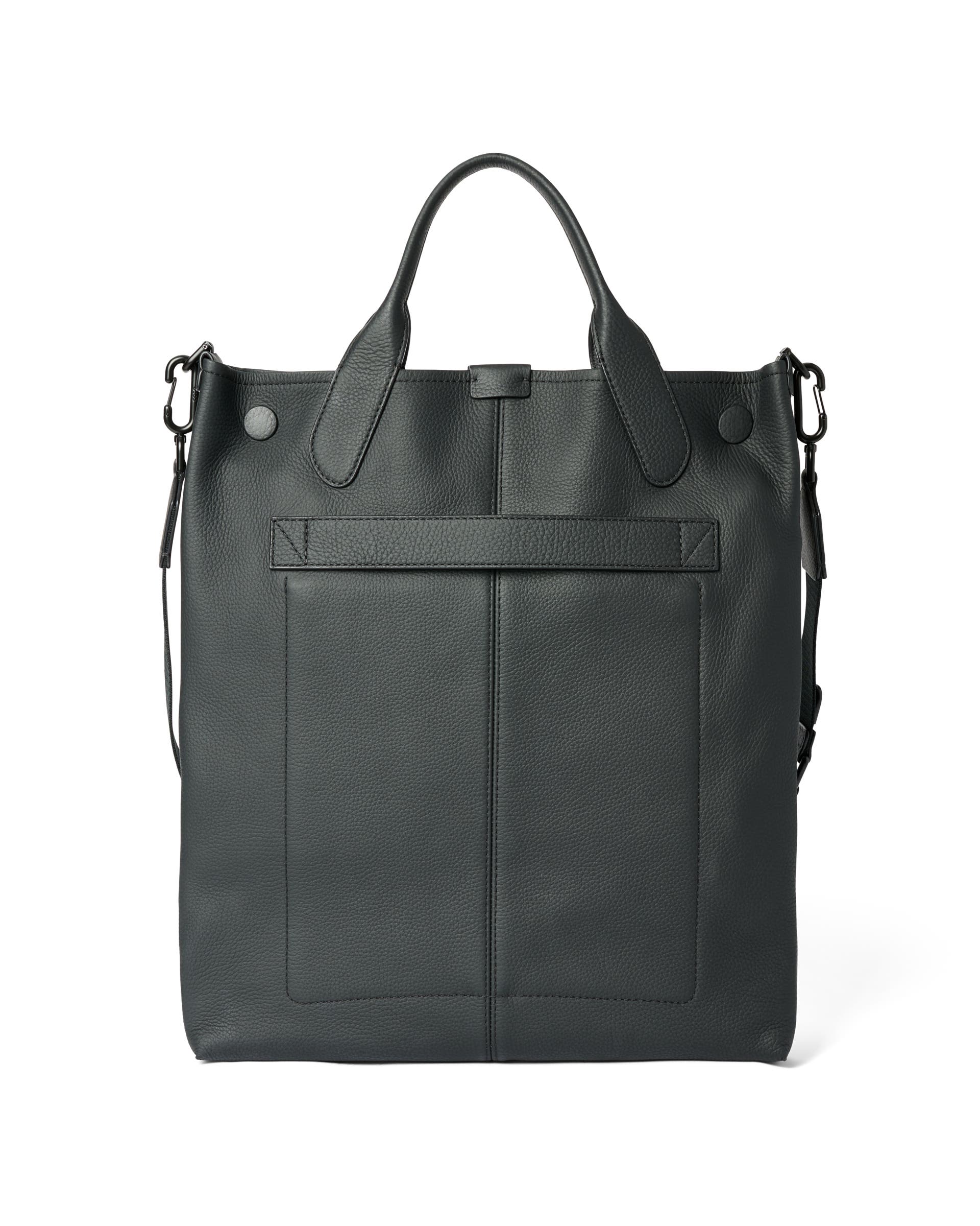 ECCO® Shopper aus Leder - Schwarz - Back