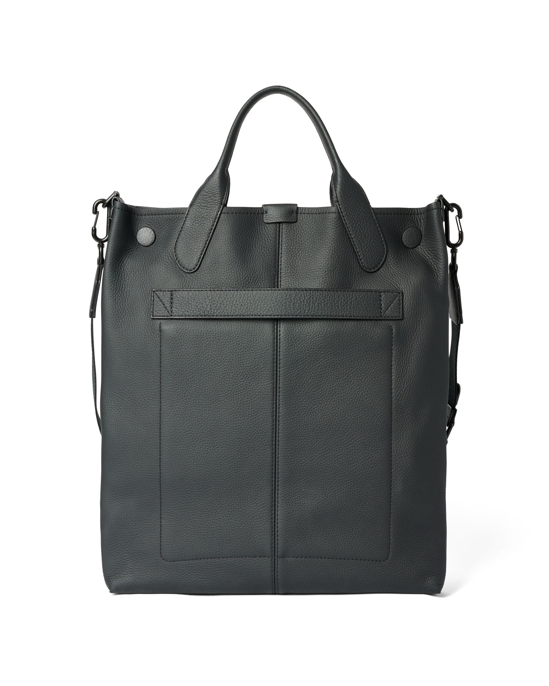 ECCO® Shopper aus Leder - Schwarz - Back