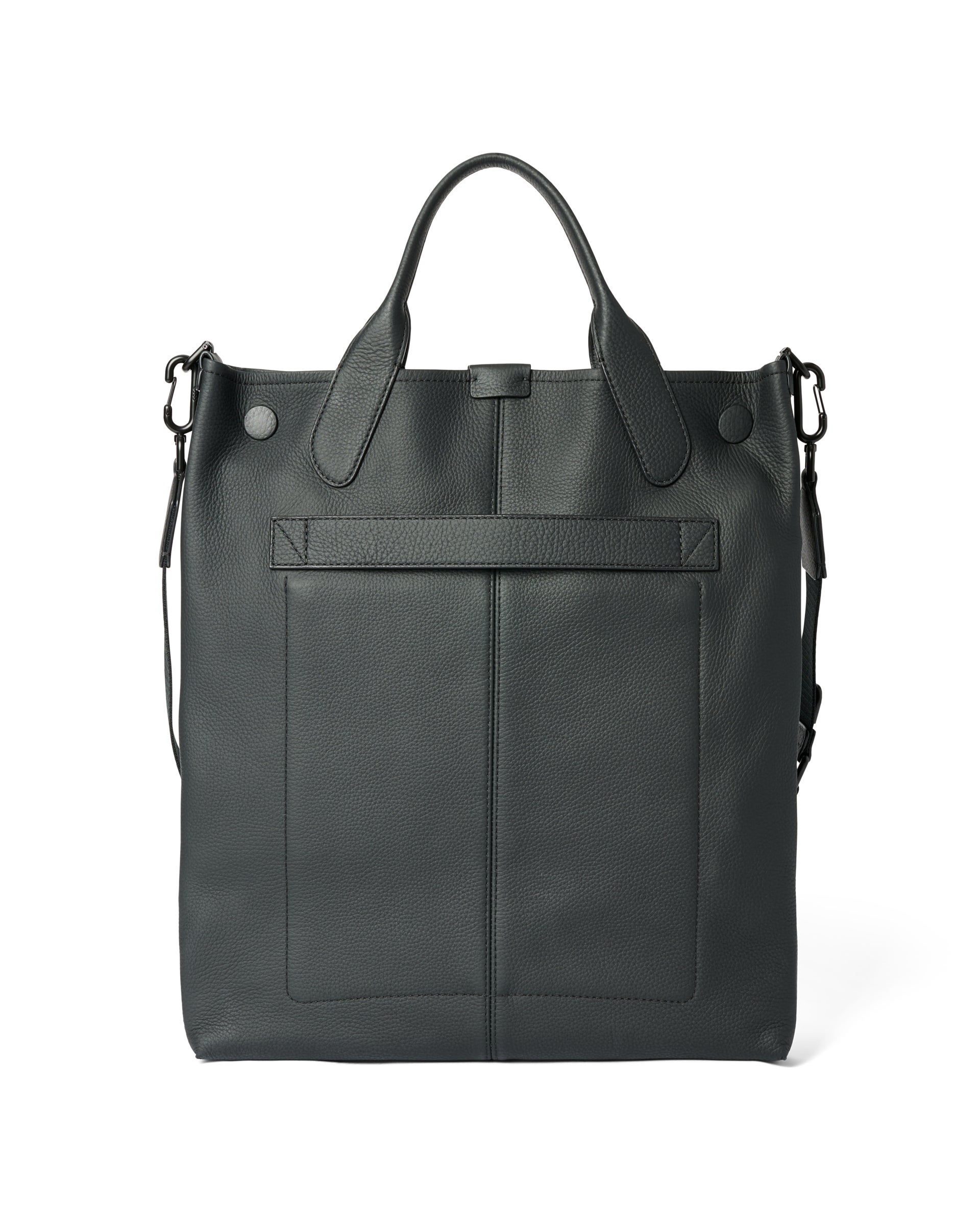 ECCO® Shopper aus Leder - Schwarz - Back