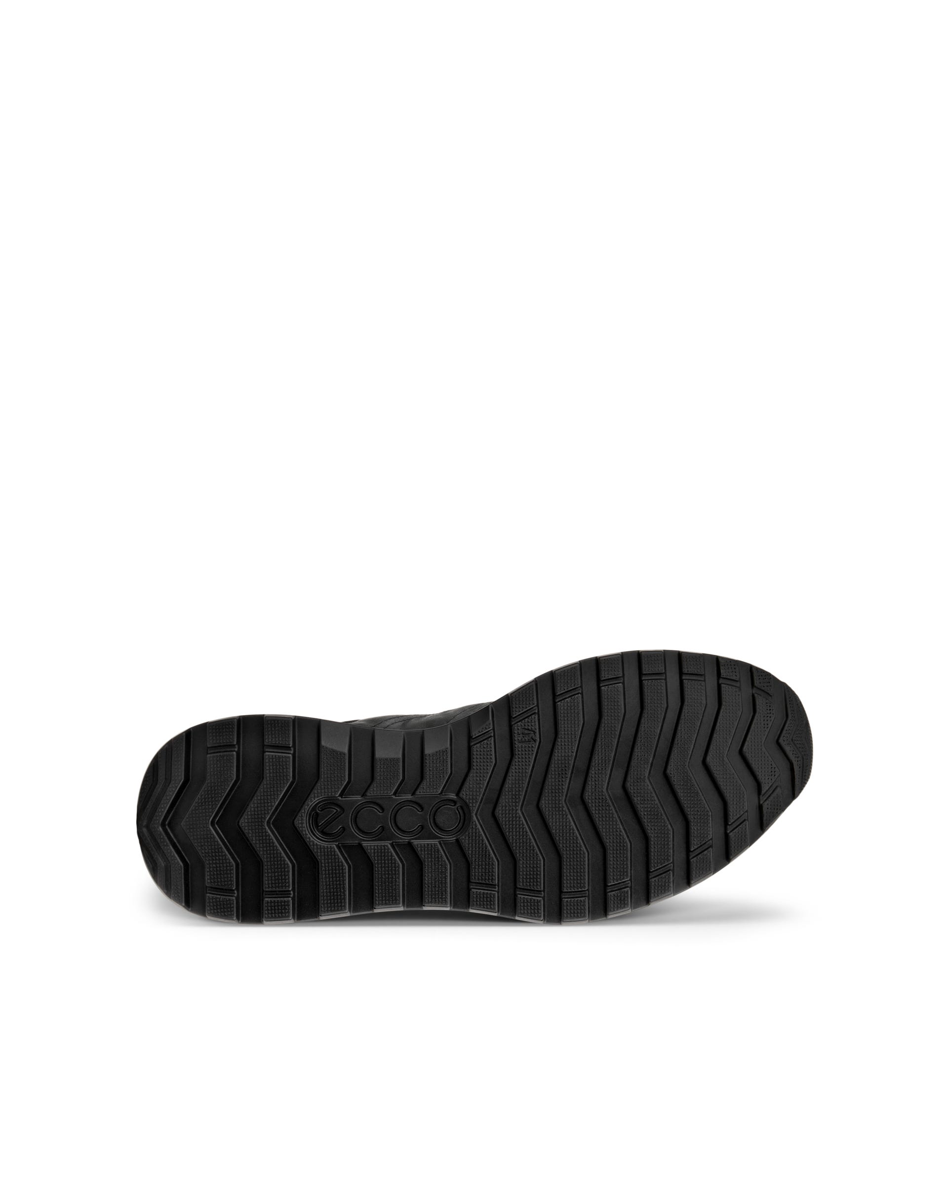 ECCO® CS25 muške tenisice od nubuka - Crna - Sole