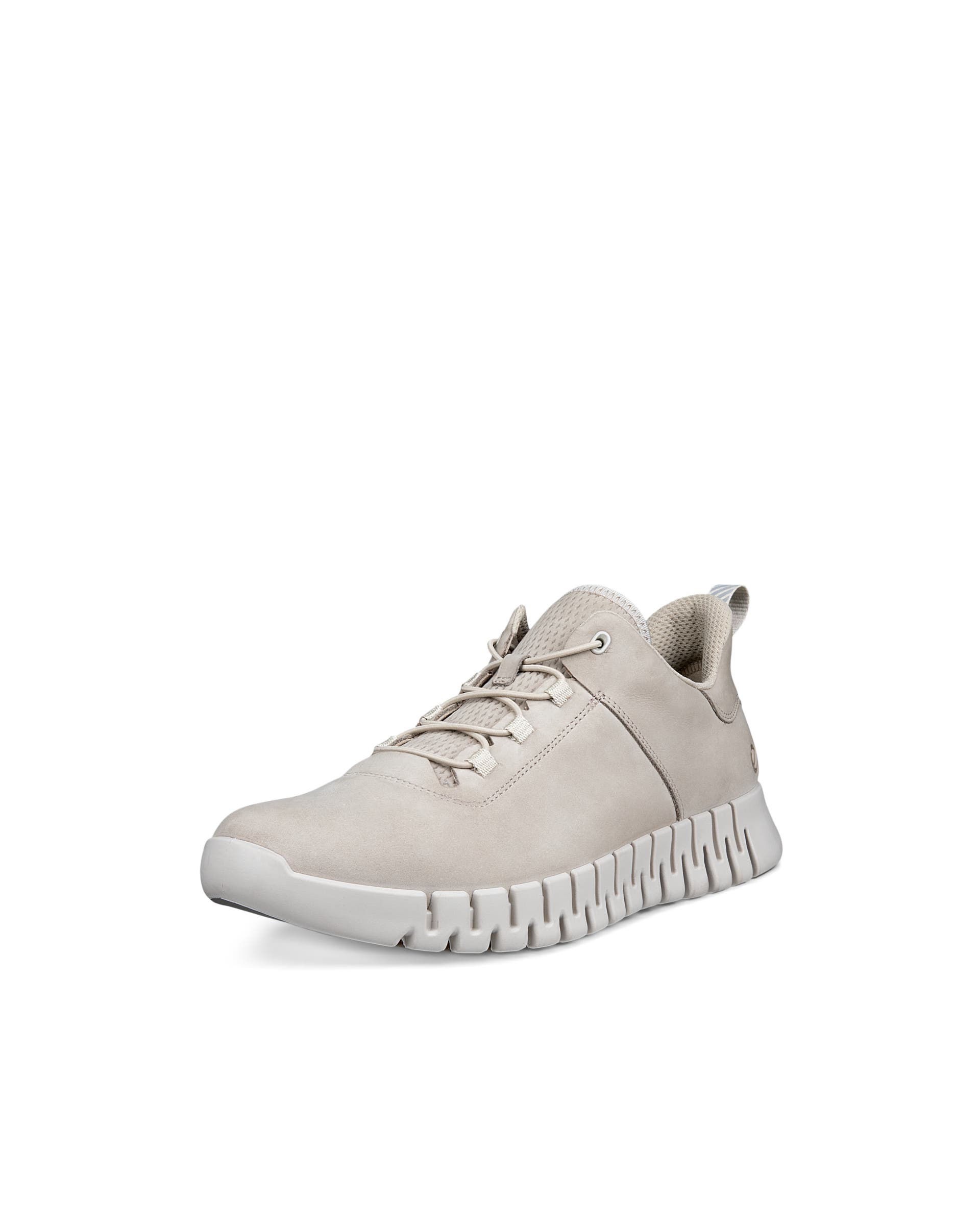 ECCO® GRUUV sneakers i nubuck til herrer - Beige - Main