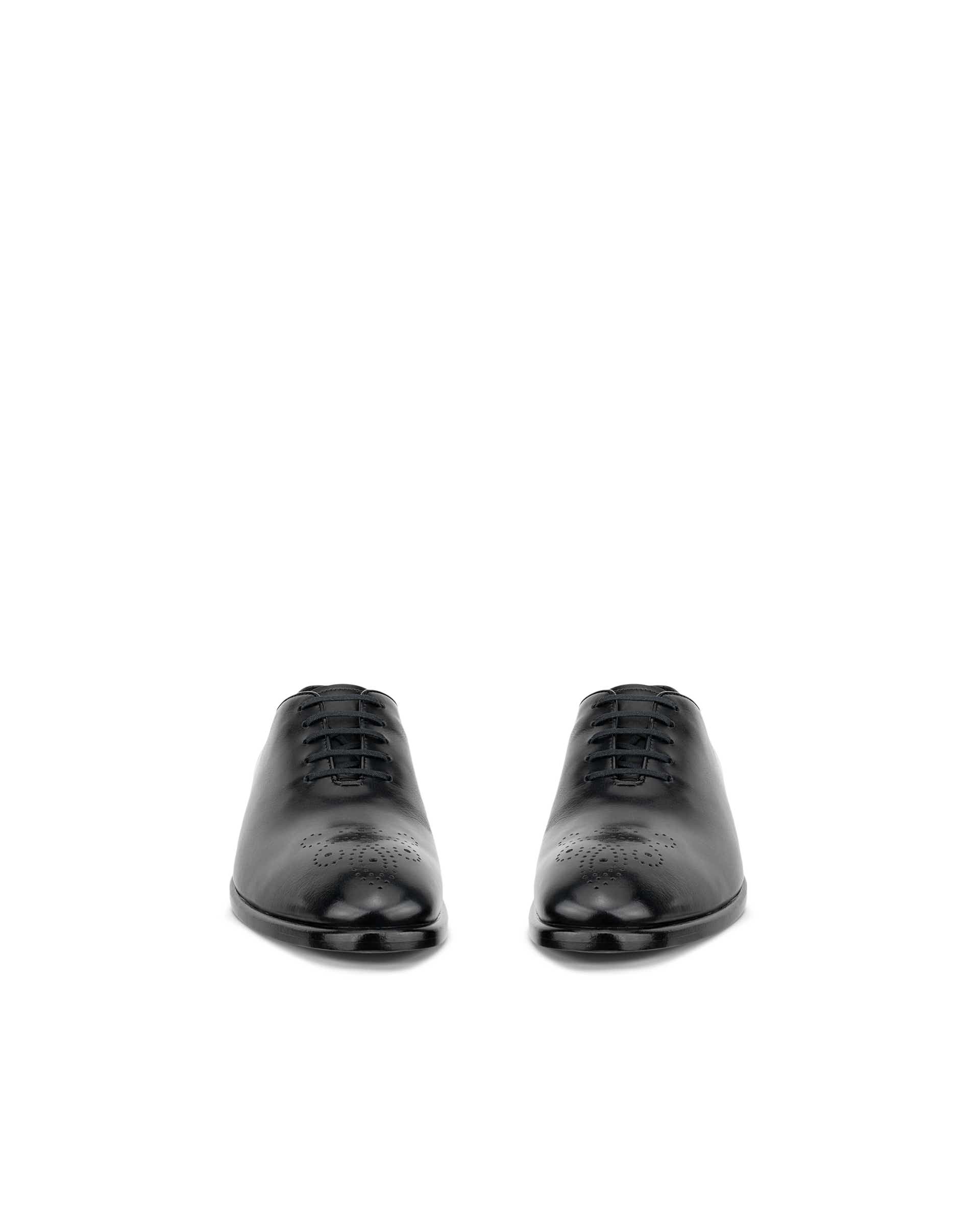 Sapatos oxford couro homem ECCO® VITRUS MONDIAL - Preto - Front pair